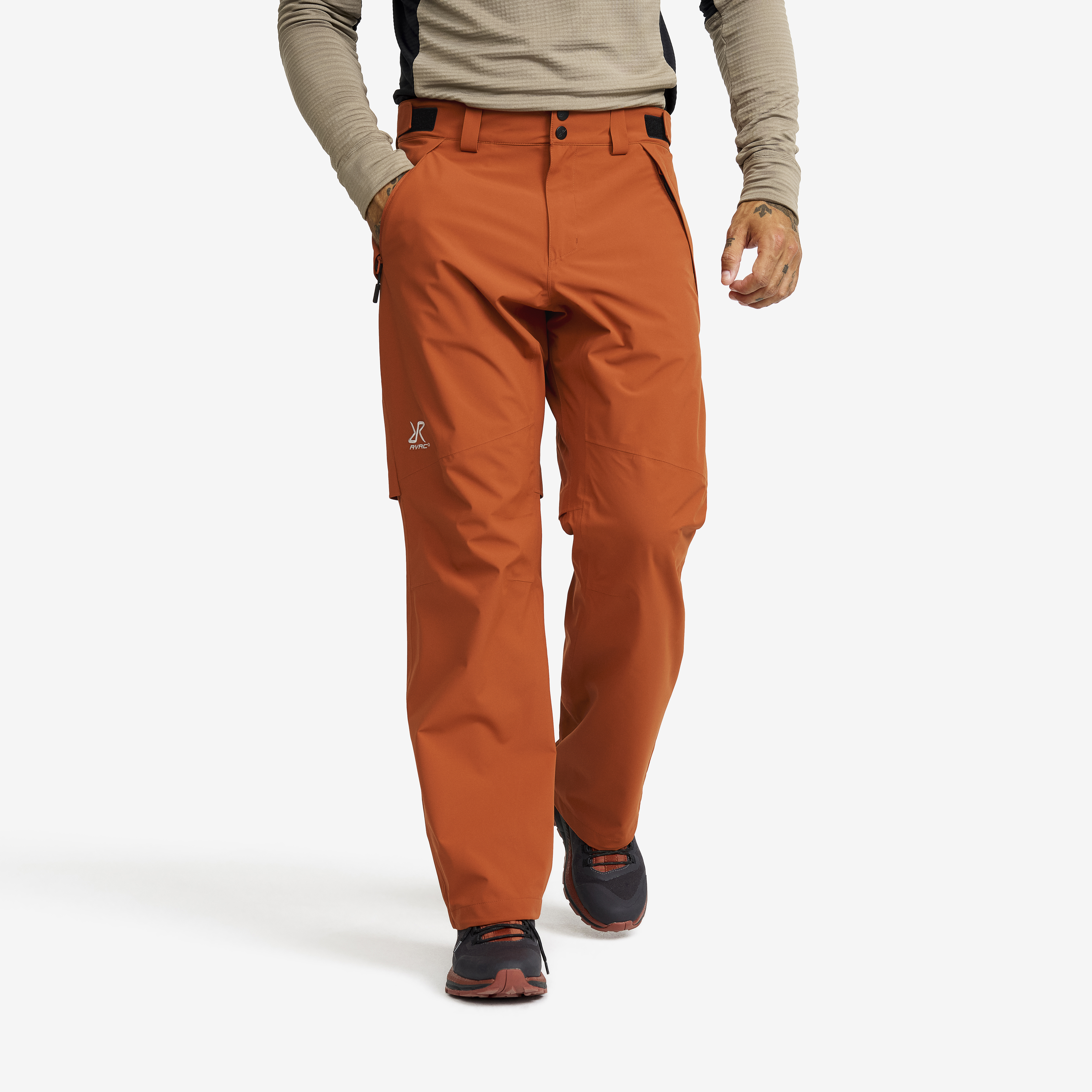 Cloud 3L Shell Pants Terracotta Brown Herr,