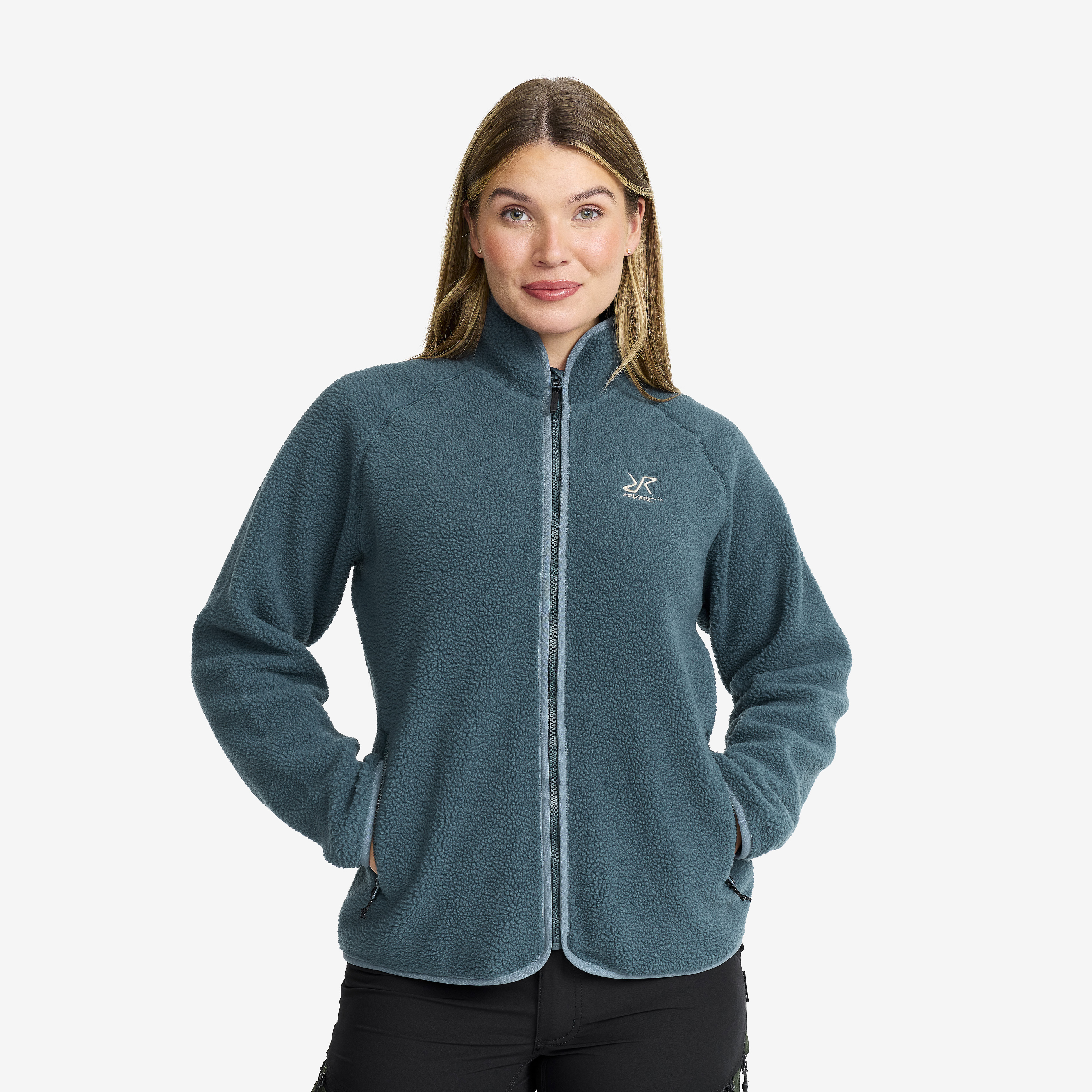 Canyon Full-zip Pile Fleece Orion Blue/Blue Mirage Naistele