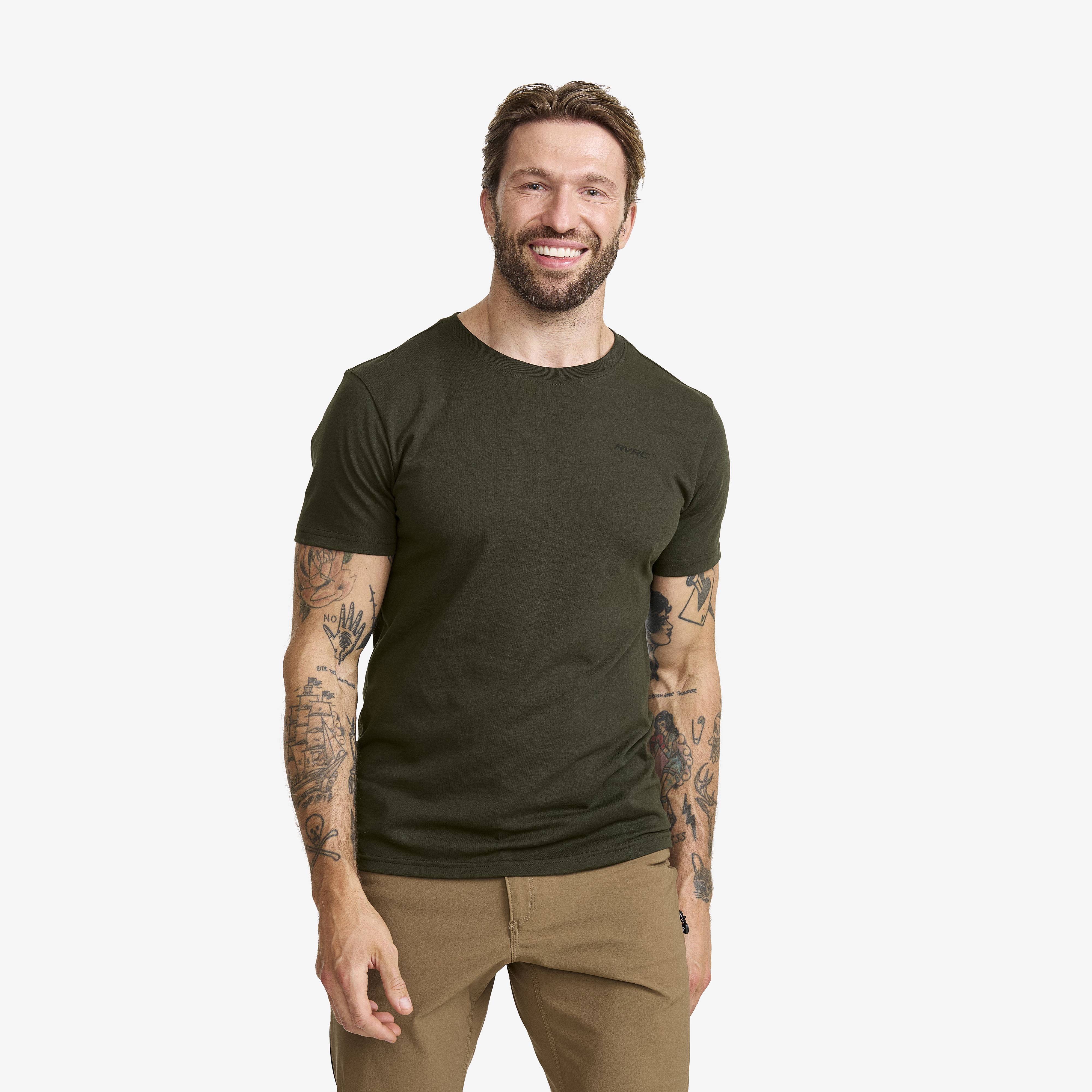 Easy T-shirt Slim Fit Rosin Green Hombres, 