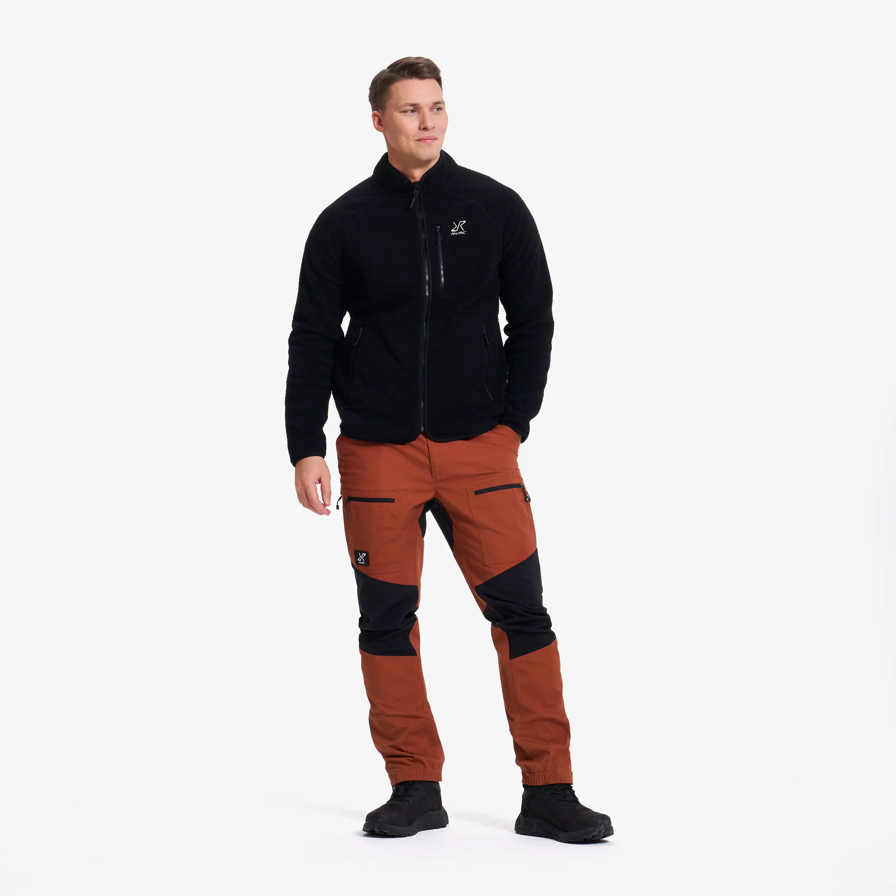 Nordwand Pro Pants Men Rusty Orange/Black | RevolutionRace
