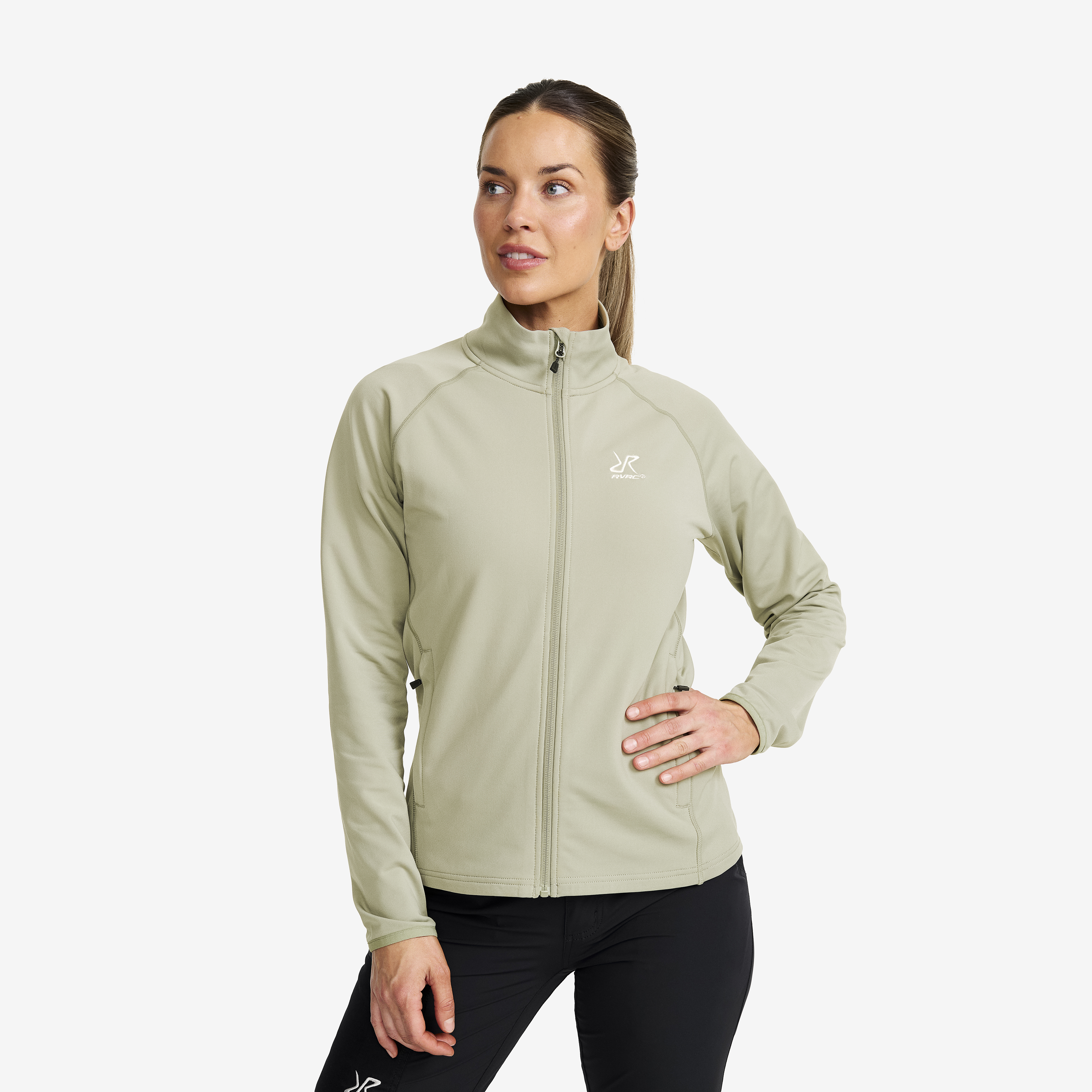 Evolution Light Stretch Fleece Dam Shadow, :XS