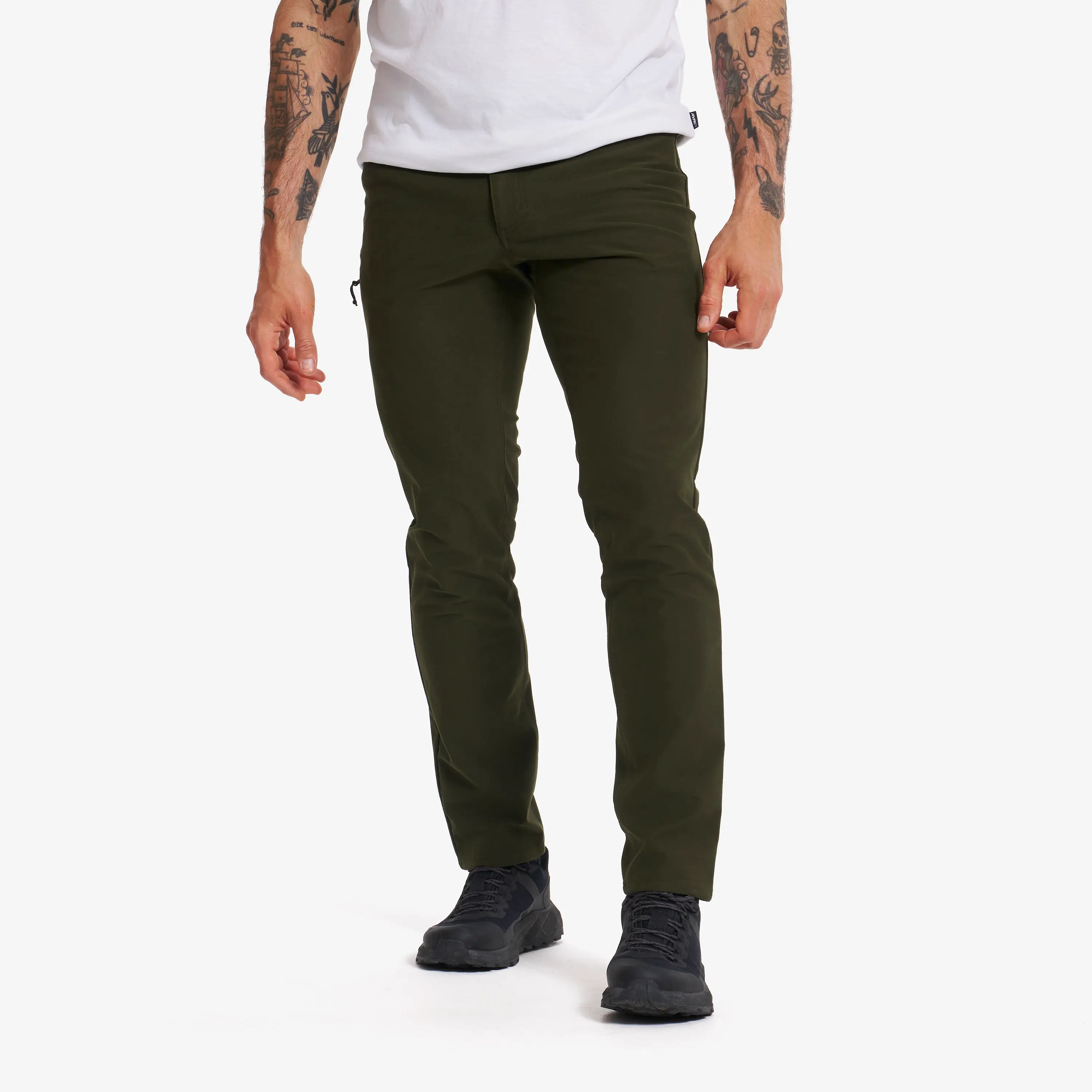 Surround Stretch Pants Herre Rosin Green