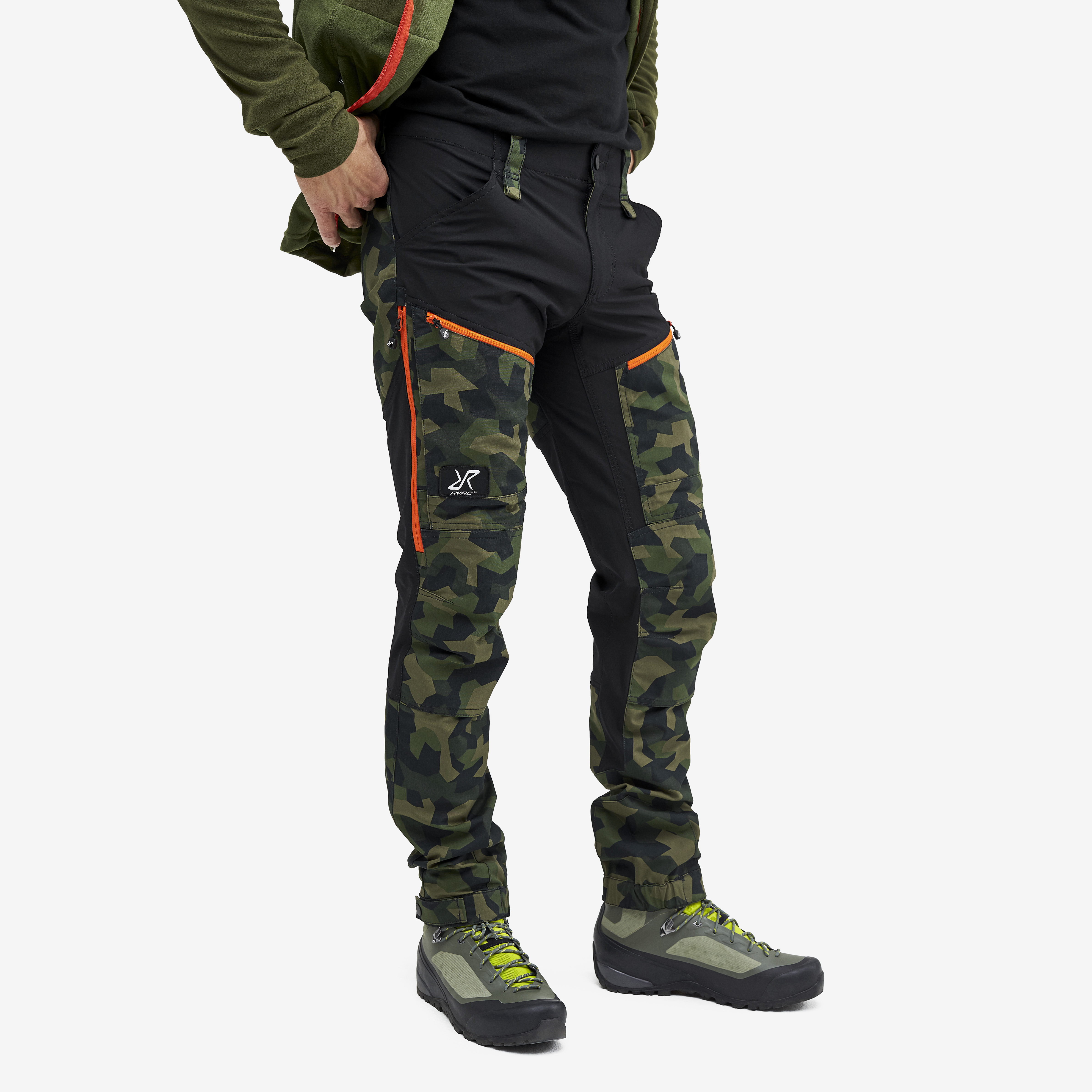 Pantaloni trekking RVRC GP Pro da uomo in verde
