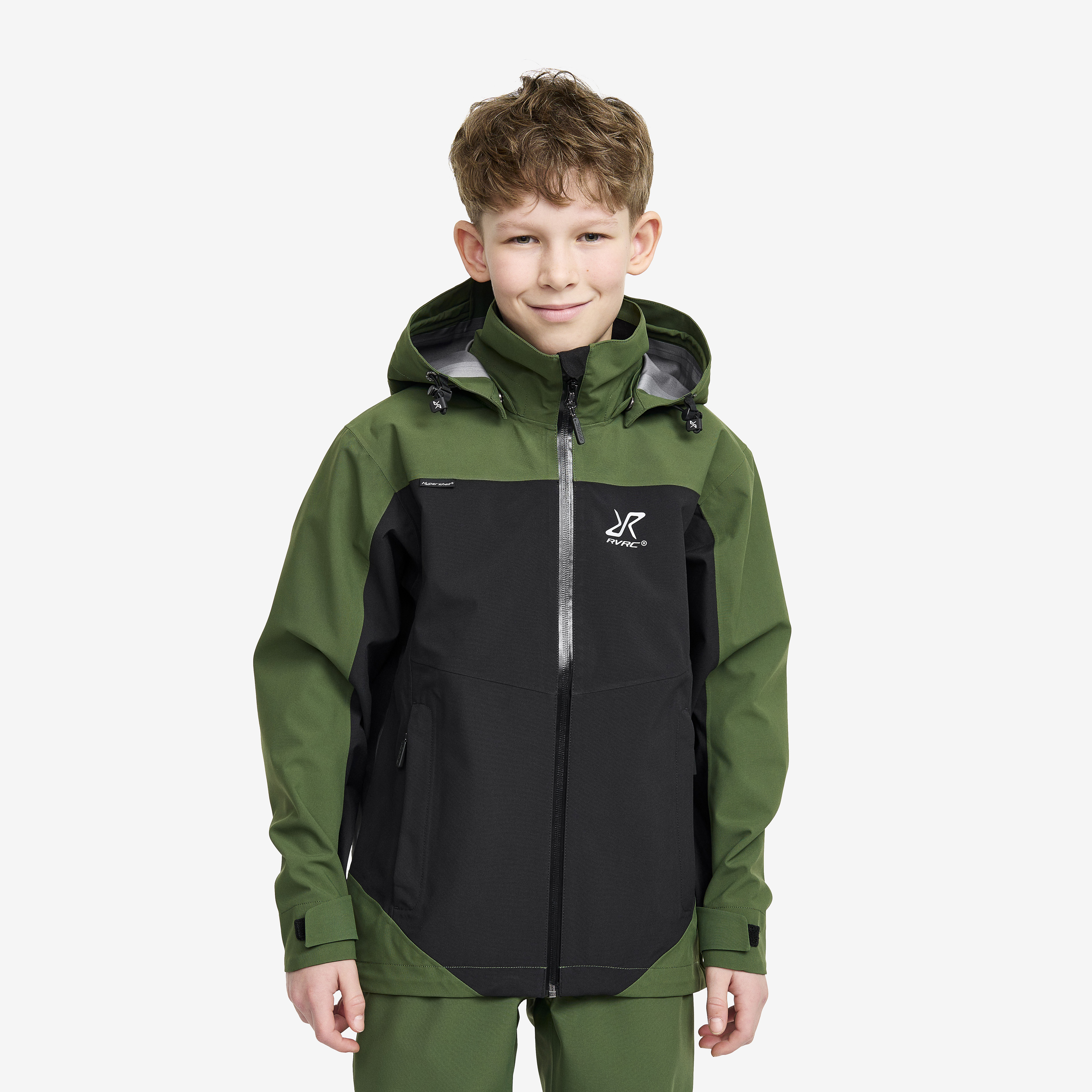Silence Proshell 3L Jacket Black Forest/Black Teens,