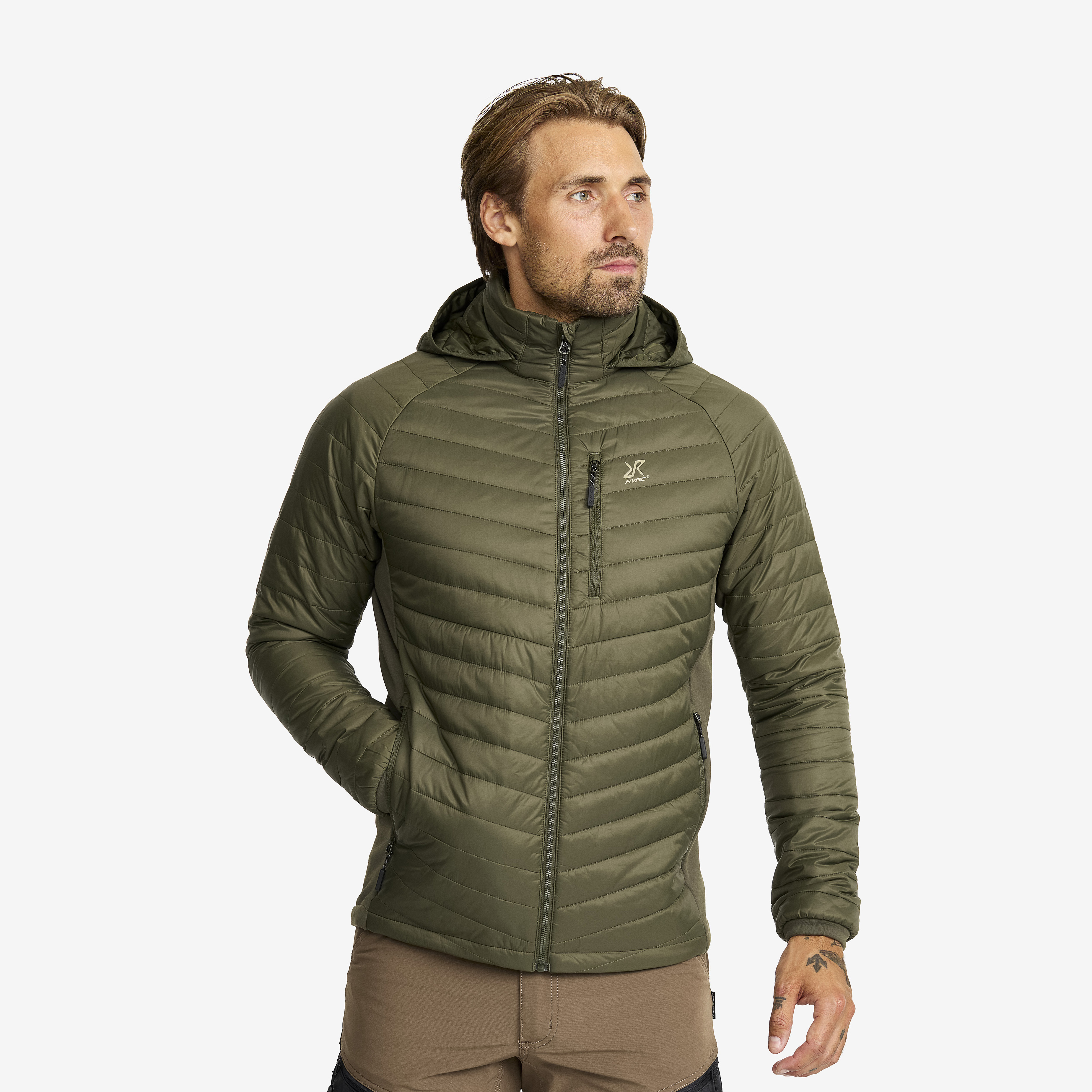 Skalljakke, Turjakke & Vindjakke, Radical Insulate Jacket Herre Grape Leaf