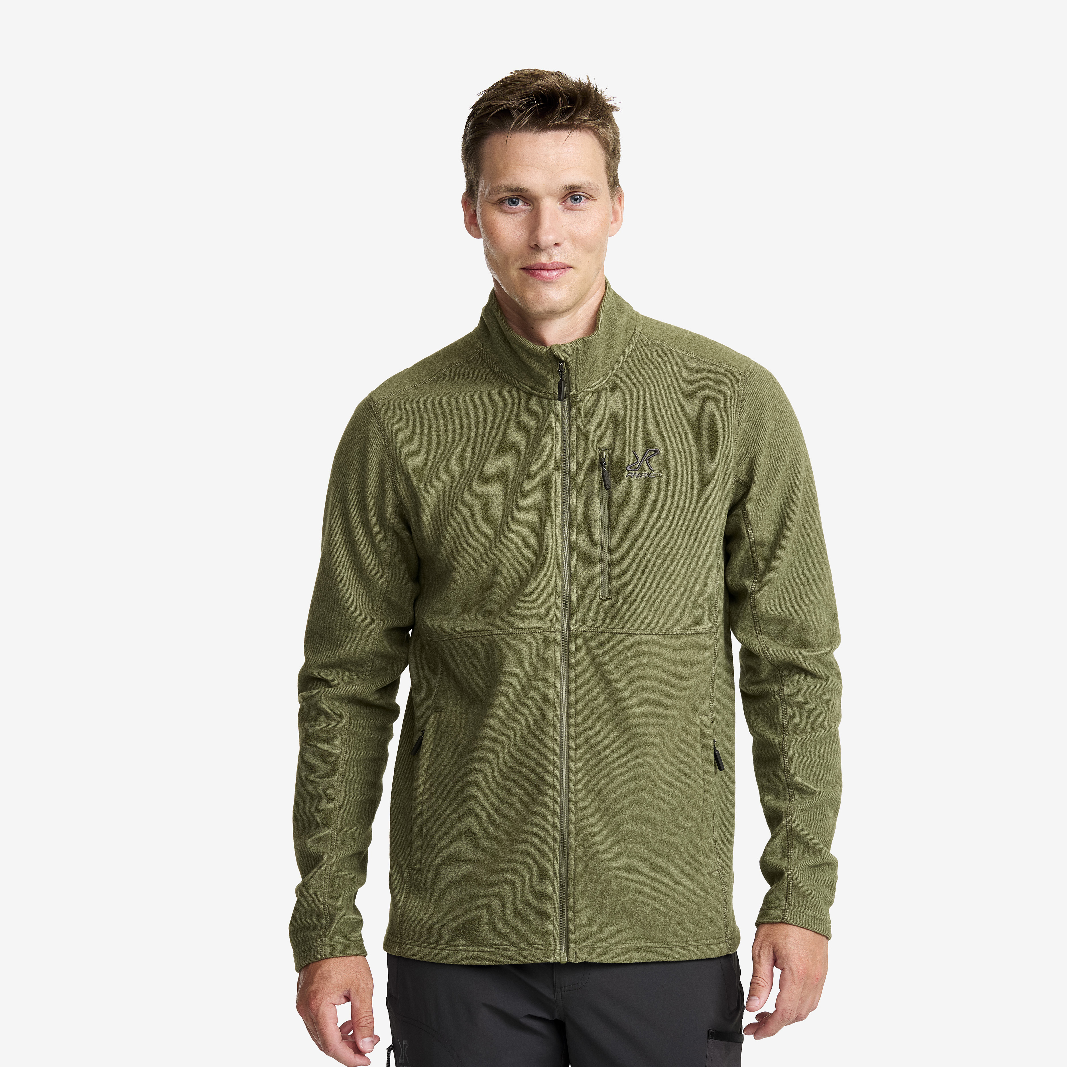 Essential Full-zip Fleece Cypress Herre