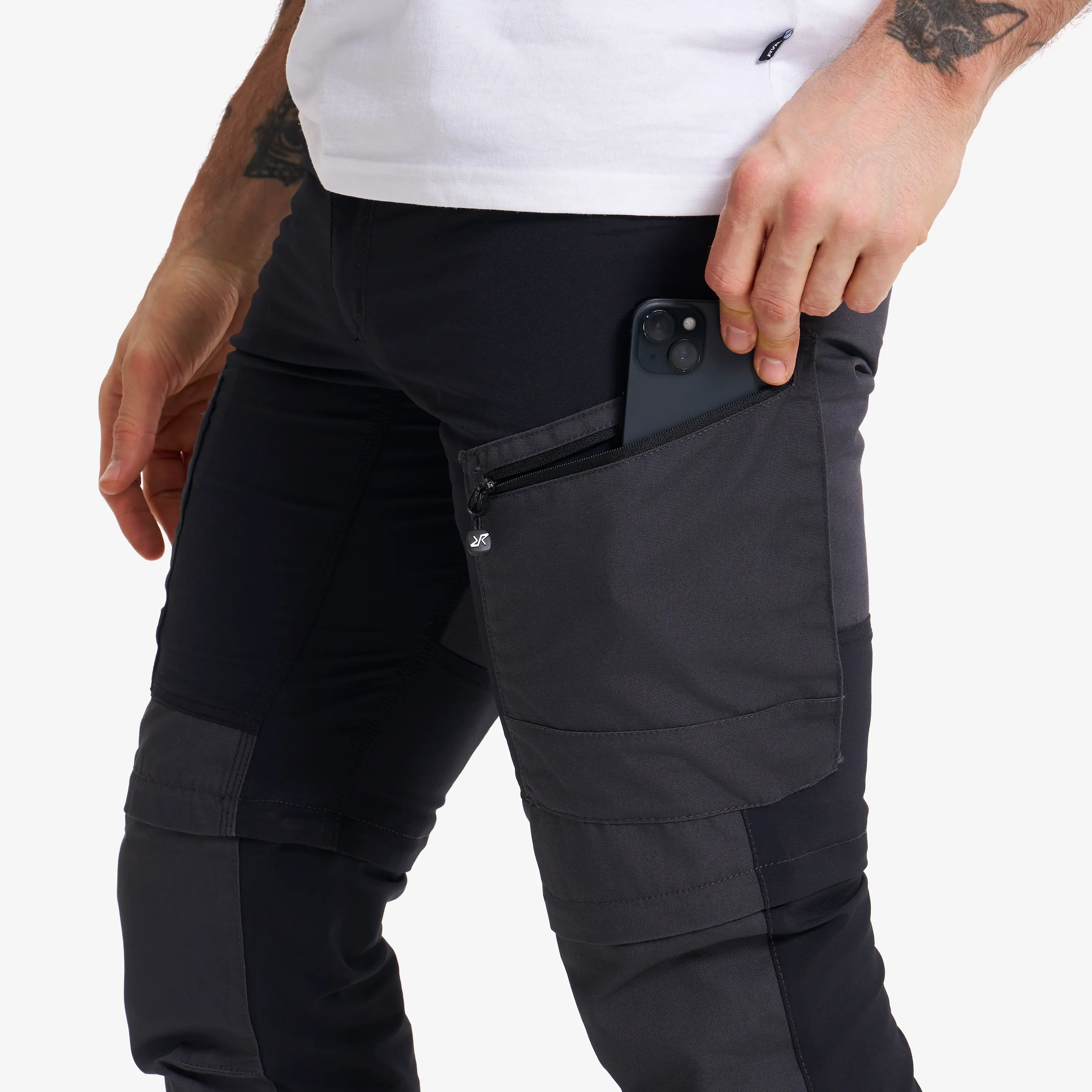 Pantalon Déperlant Aventure Pantalon RevolutionRace Adventure Cargo Homme - Randonnée, Stretch, Multiples Poches RevolutionRace Adventure Stretch Outdoor