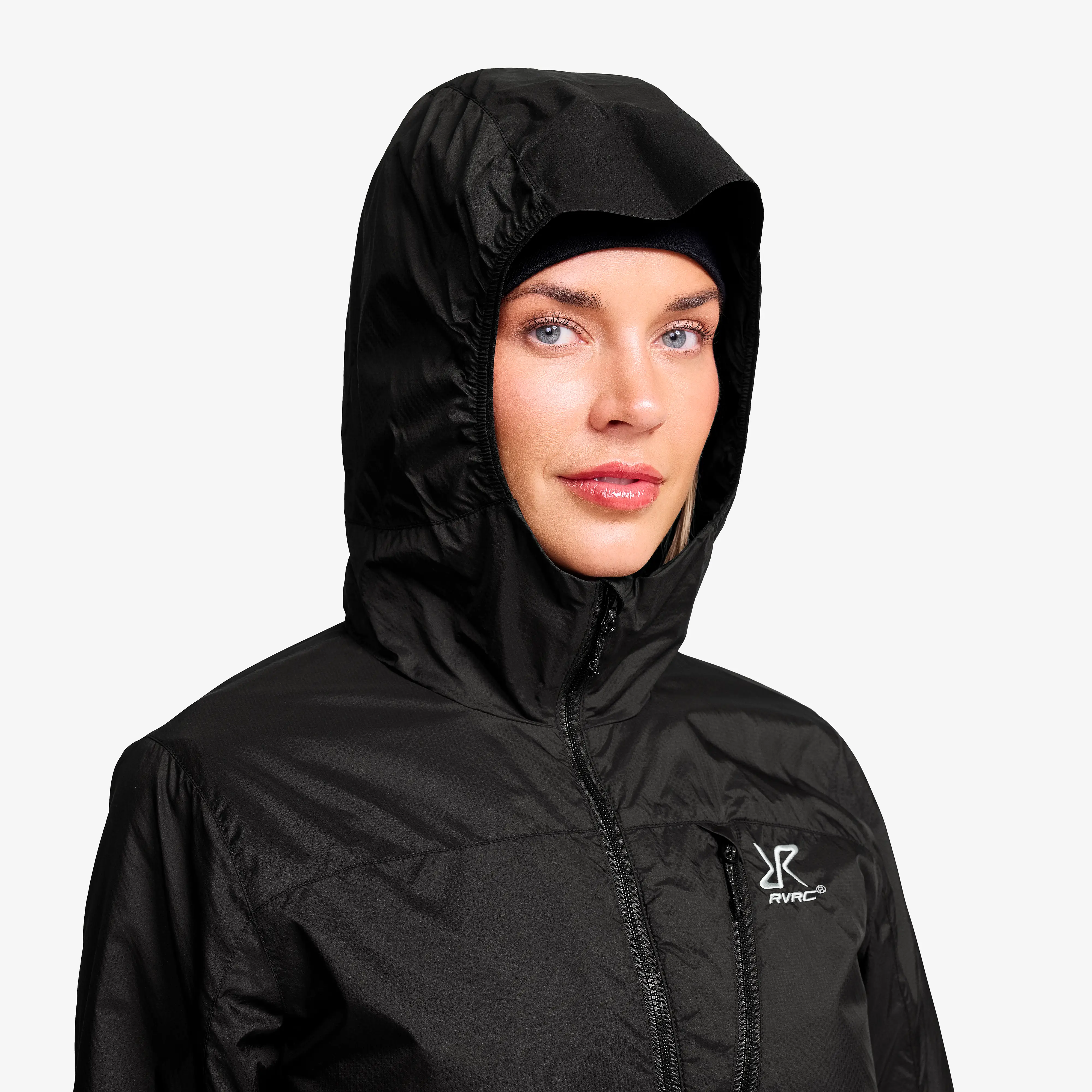 Brisk Tech Fleece-lined Jacket Women Black | RevolutionRace