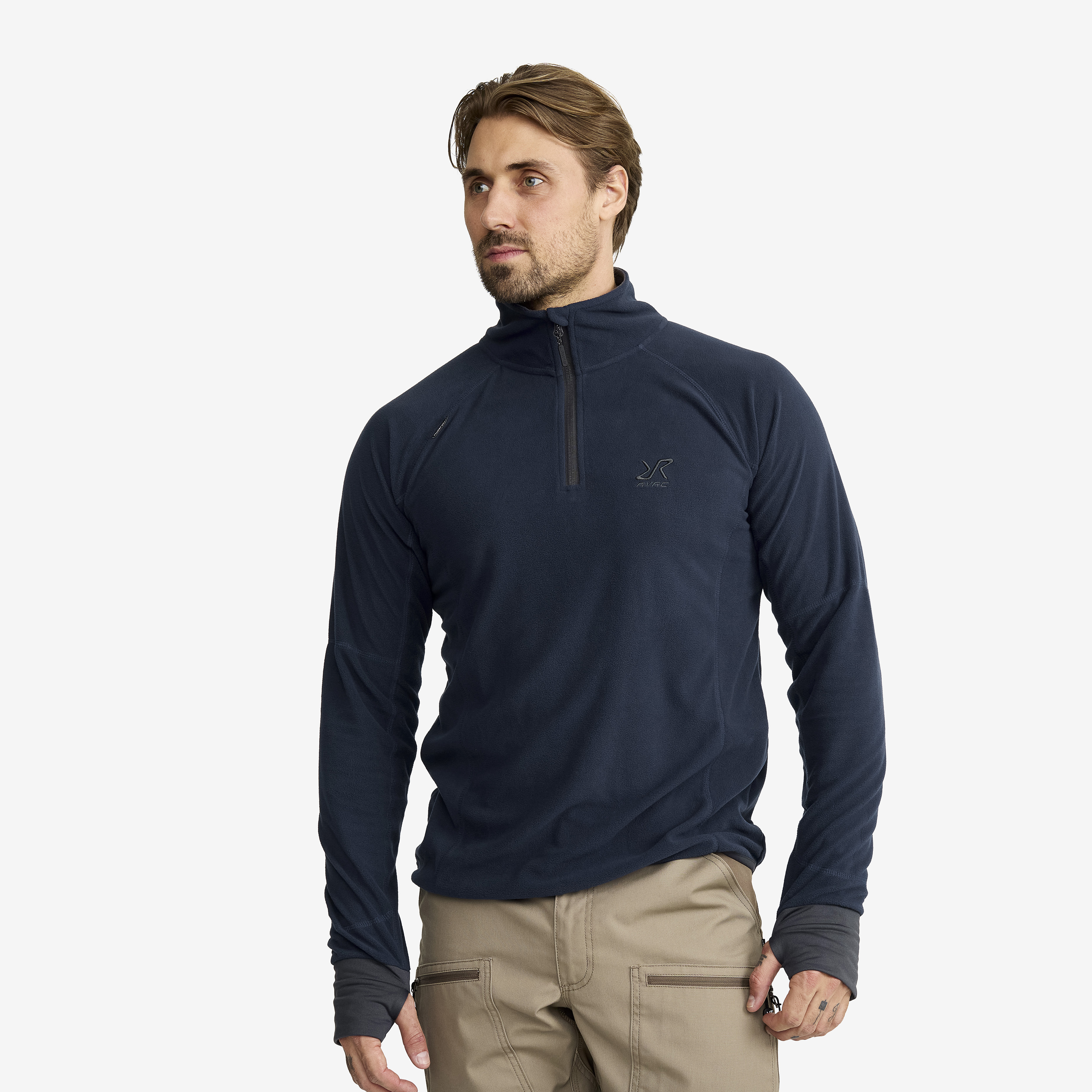 Trekker Fleece Herre Thunder Blue