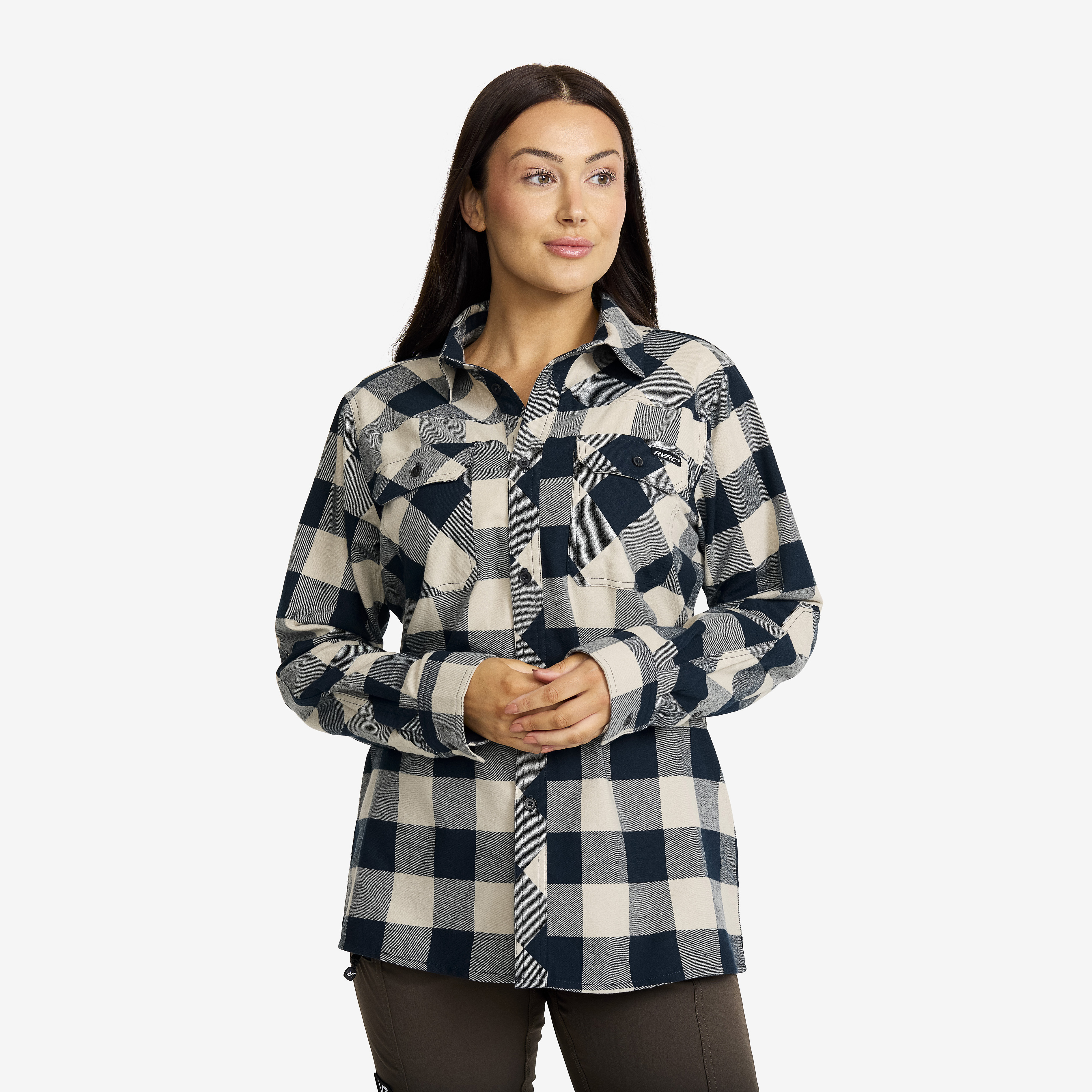 Campfire Shirt Blueberry/Peyote Damen