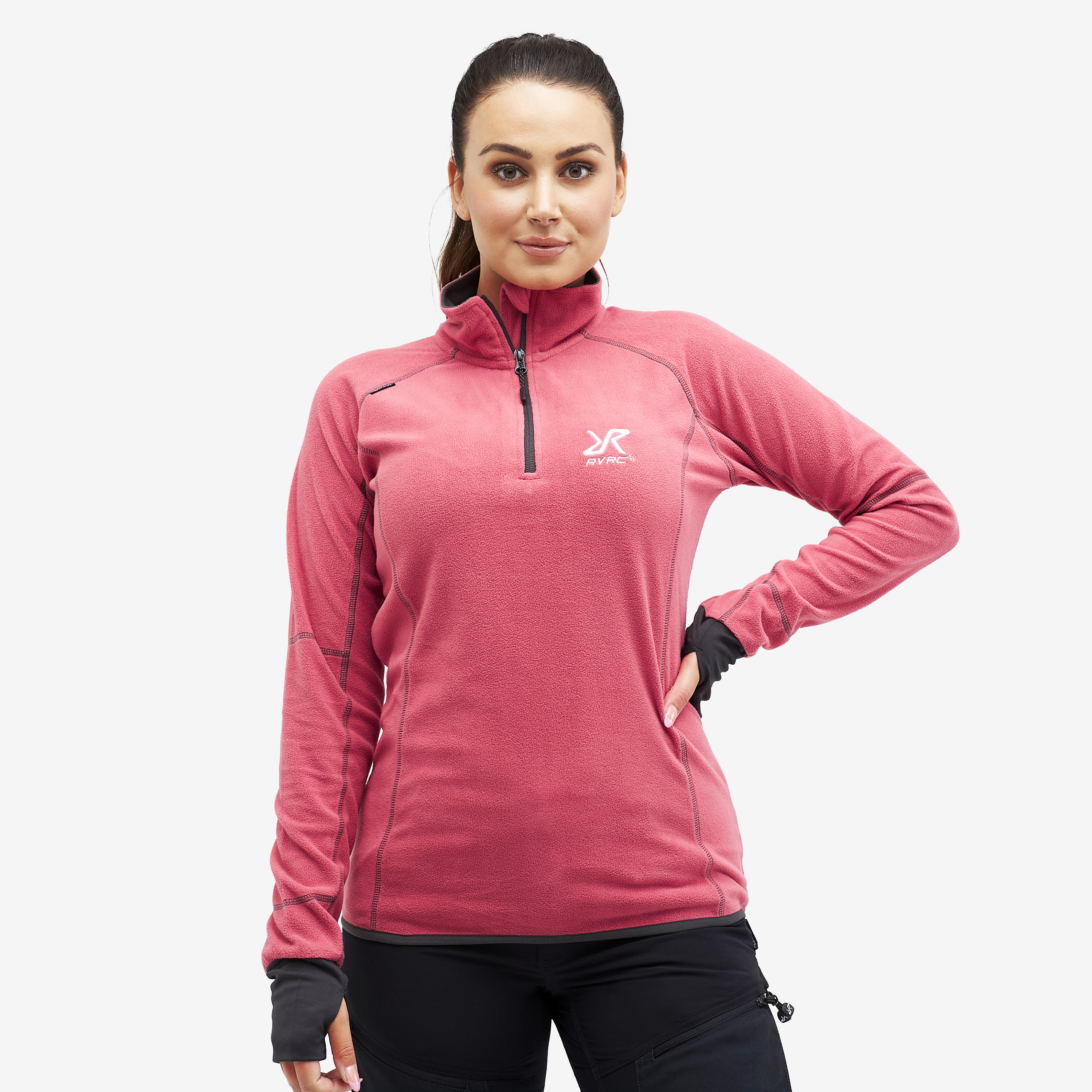 Trekker Fleece – Dam – Holly Berry Storlek:2XL – Dam > Tröjor > Fleece