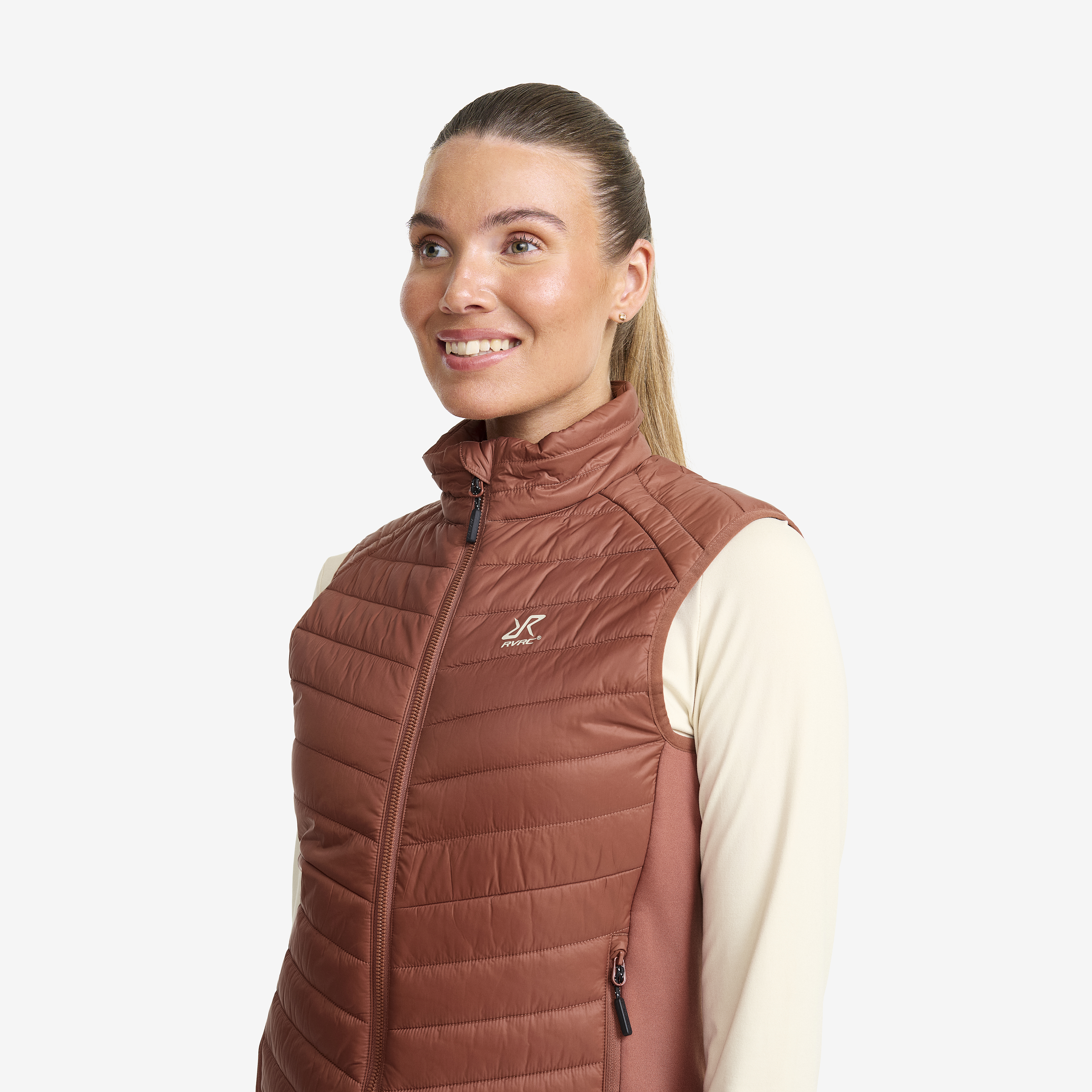 Radical Insulate Vest Women Pink Mahogany | RevolutionRace