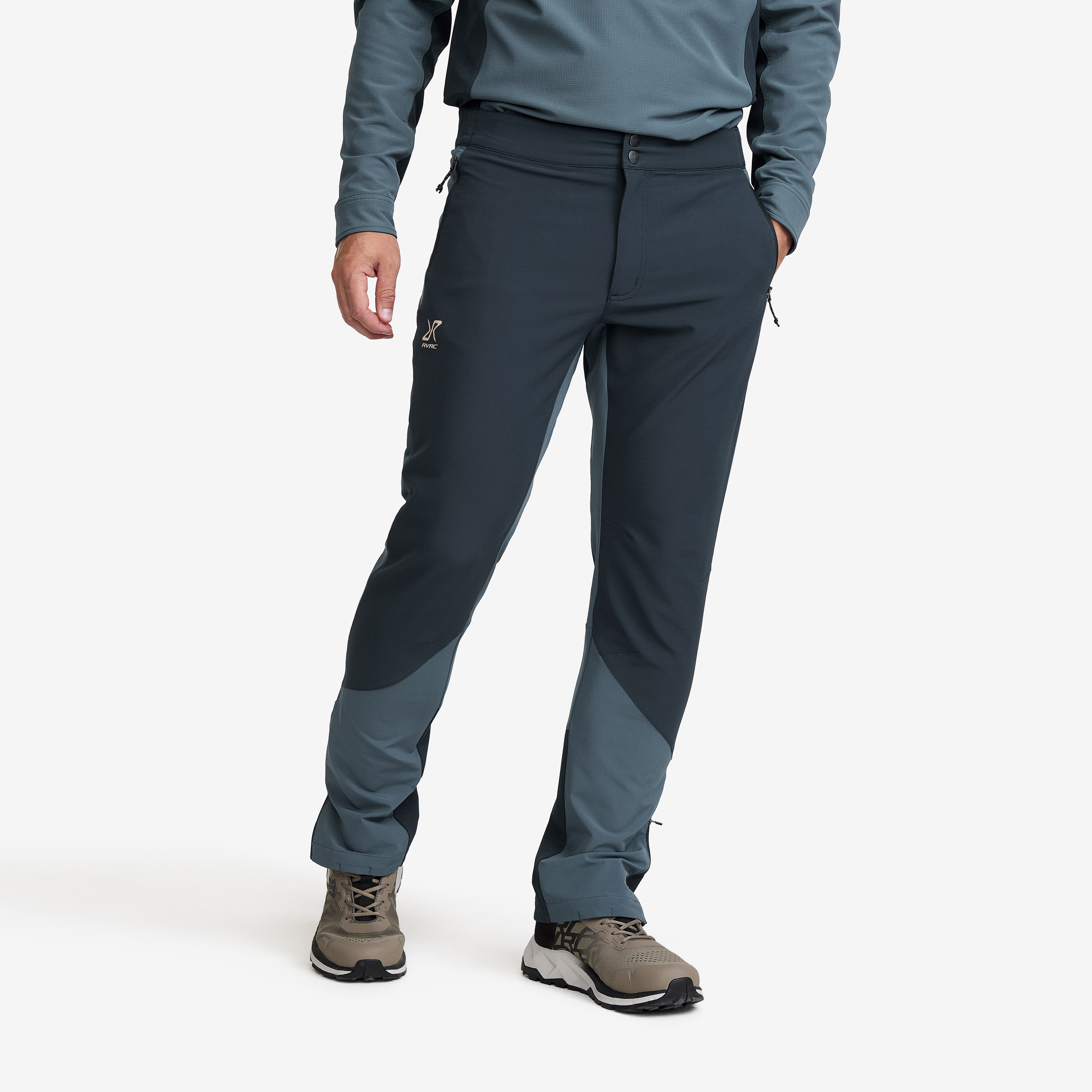 Ridge Trek Pants Blueberry/Orion Blue Męskie,