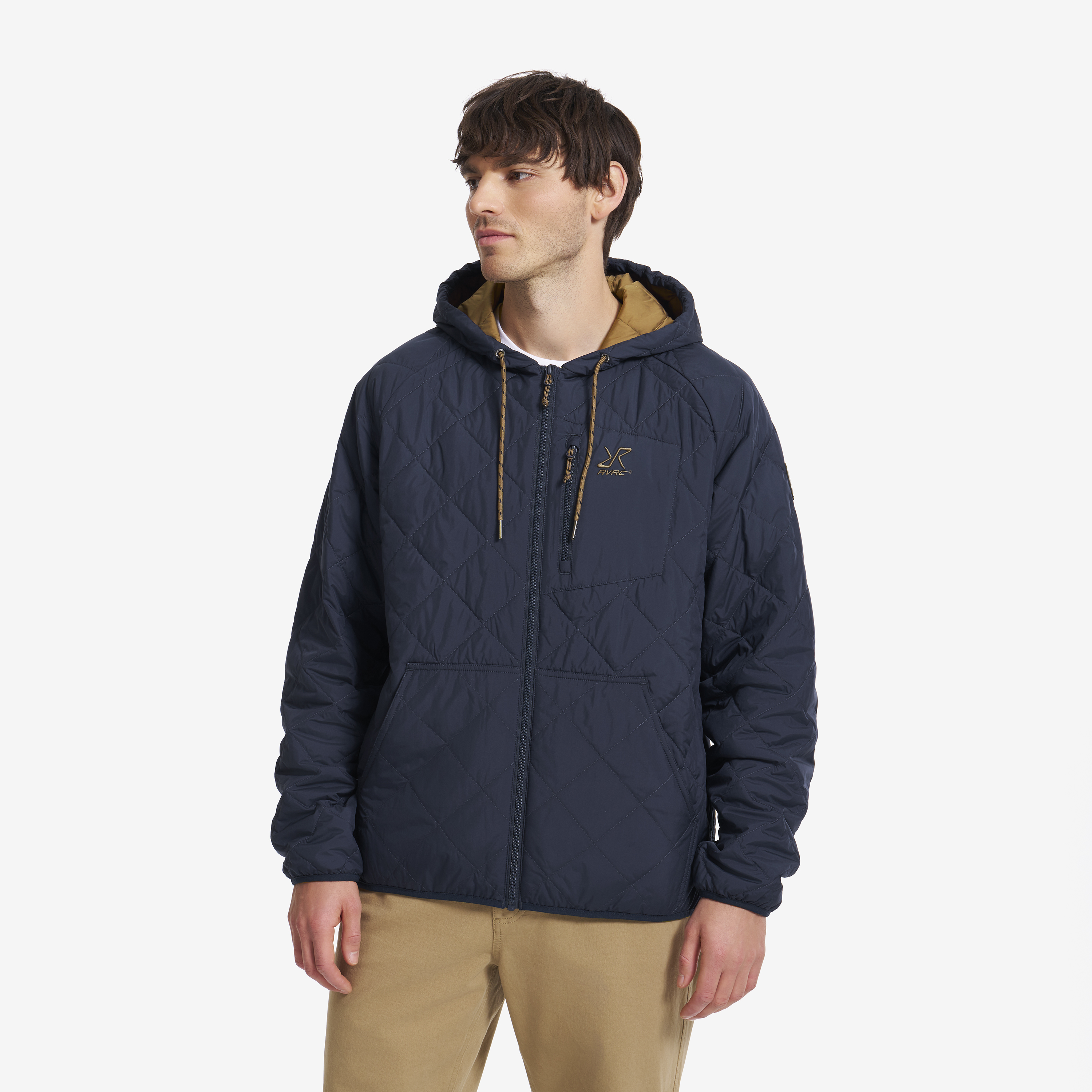 Tapa Quilt Insulated Jacket Herre Deep Navy, Størrelse:2XL - Vinterjakker