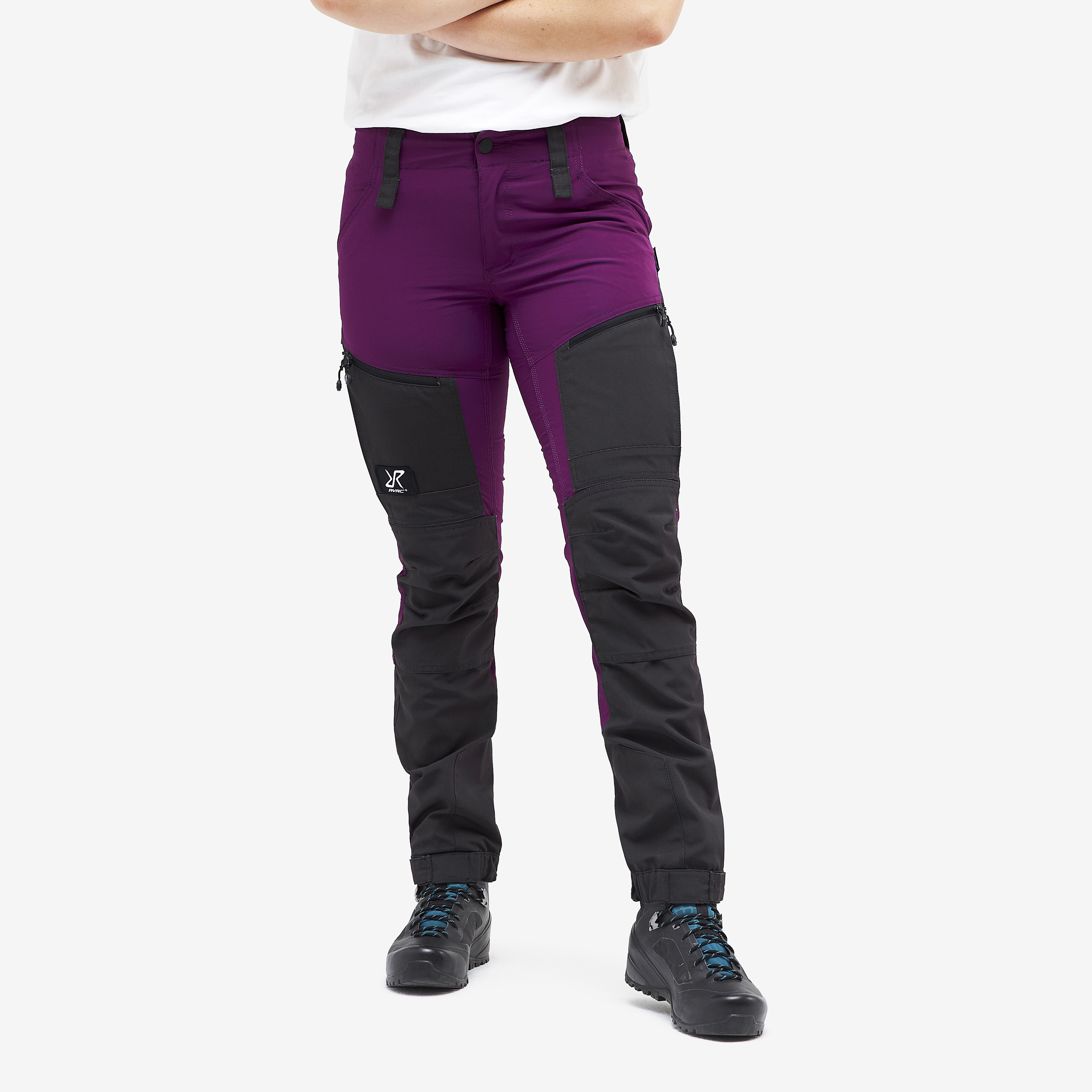 RVRC GP Pro Short hiking trousers for women in purple
