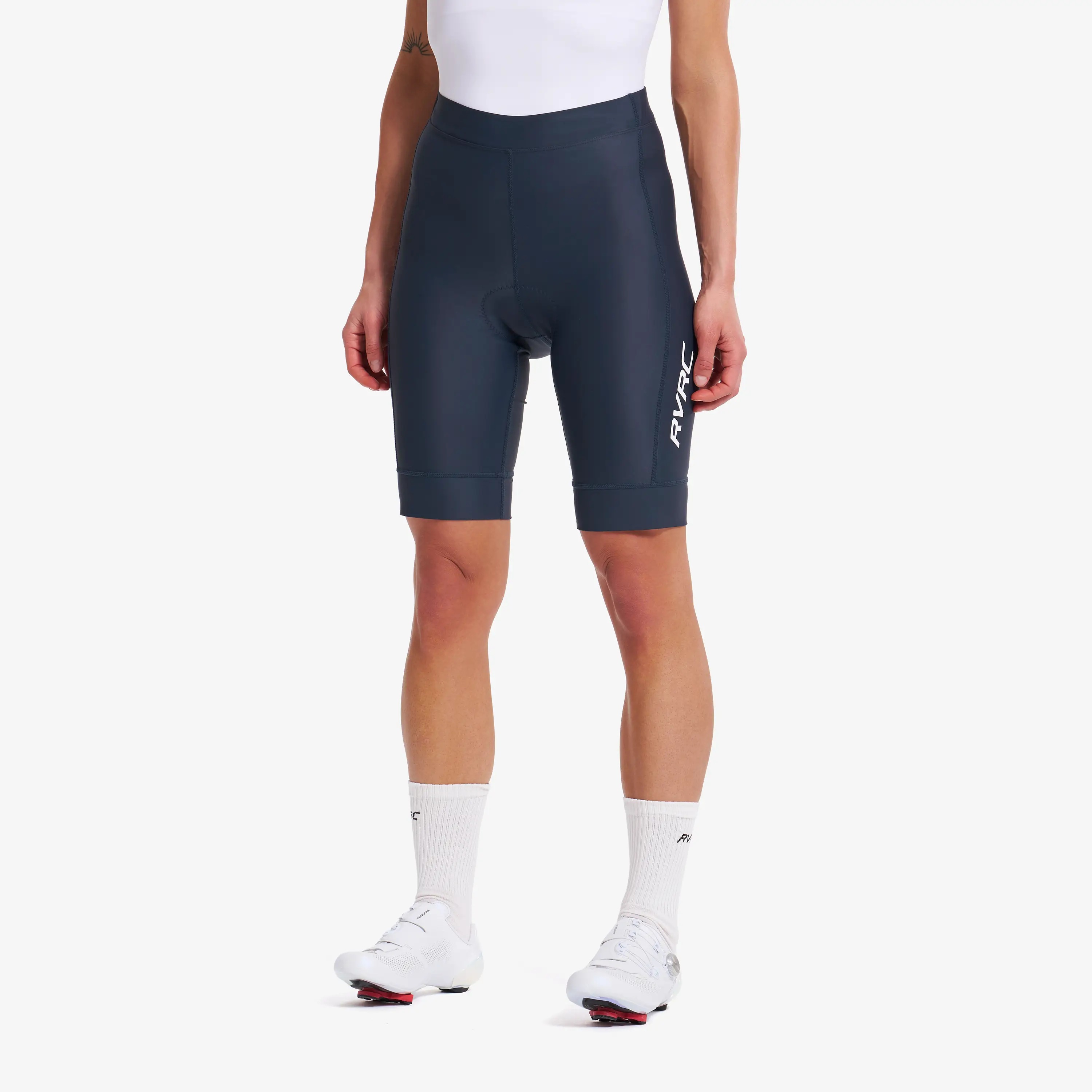 Velo Padded Cycling Shorts Deep Navy Damen, 