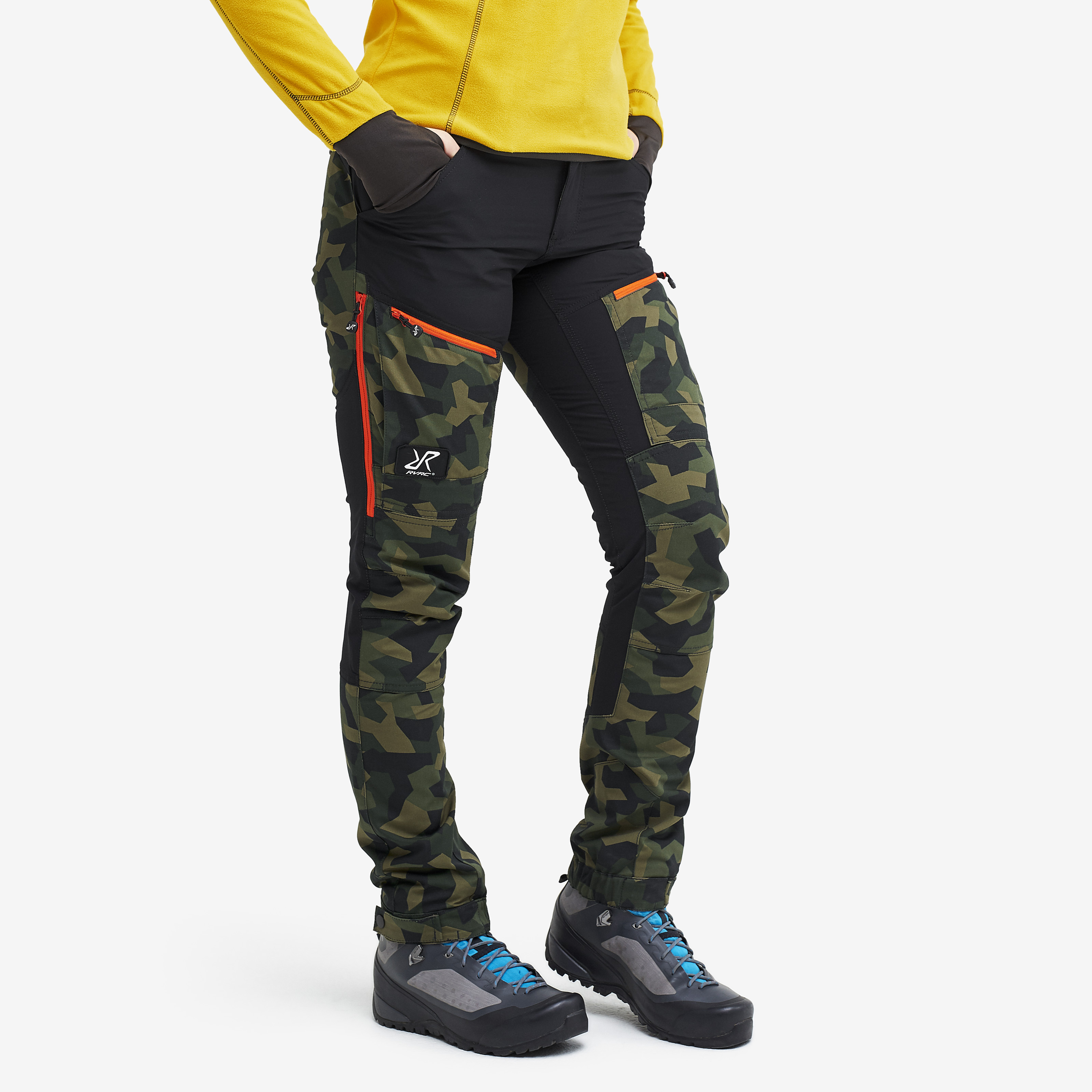 RVRC GP Pro hiking trousers for women in green