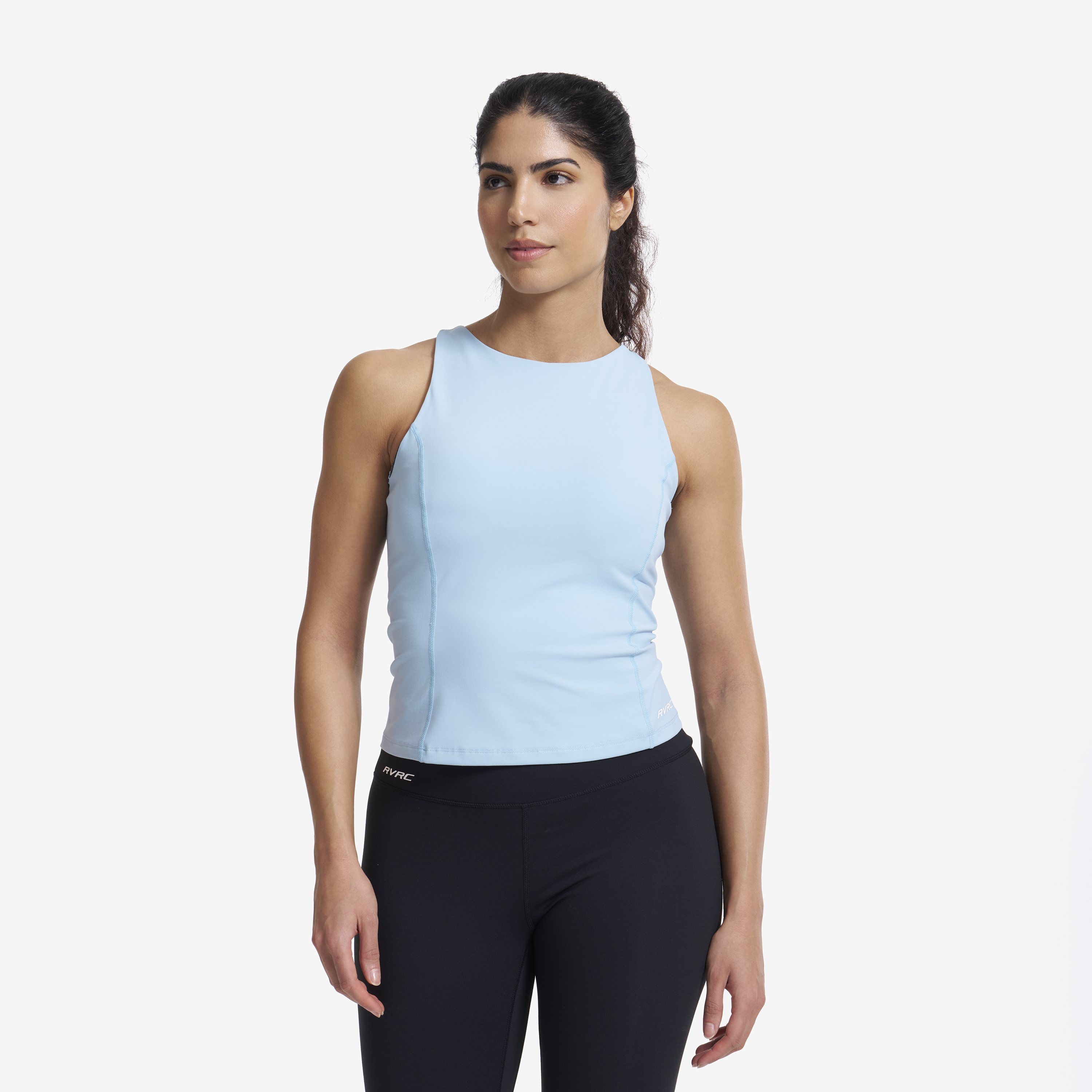 Paragon Soft Built-in Bra Tank Top Forget-Me-Not Damskie,