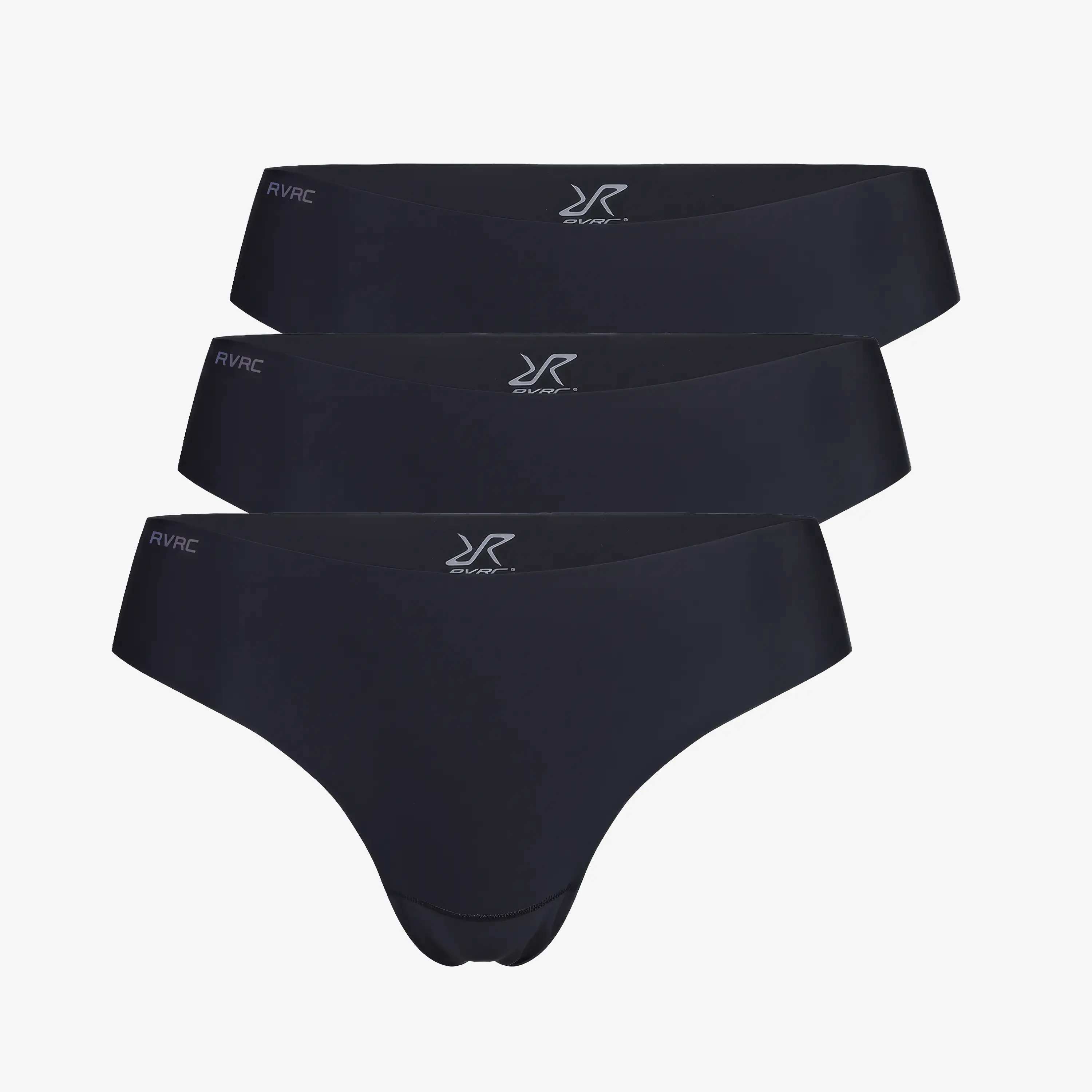 3-pack Ultimate Invisible Active Thong Black Women, 