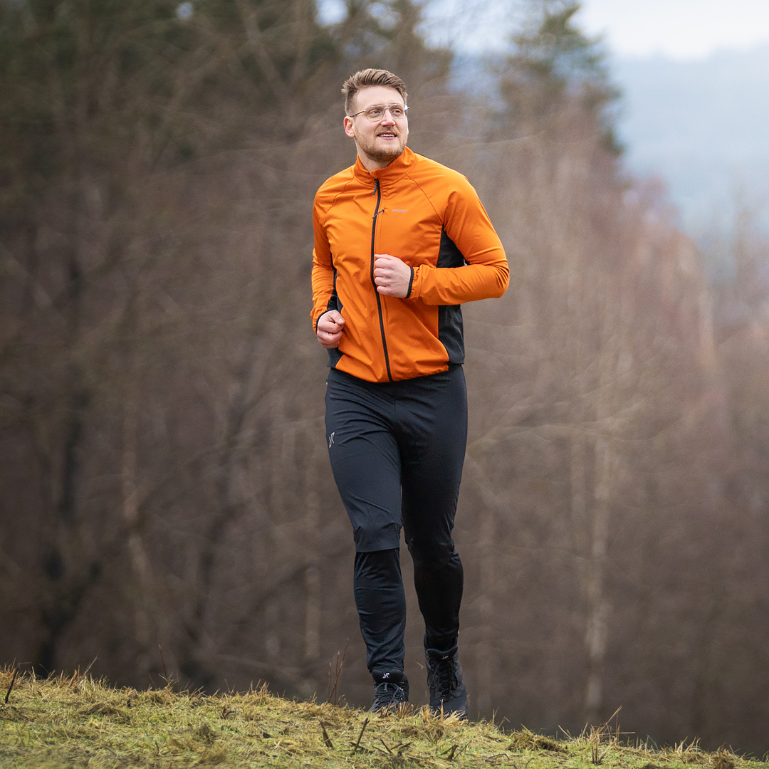 Pace Wind Leggings Men Black | RevolutionRace