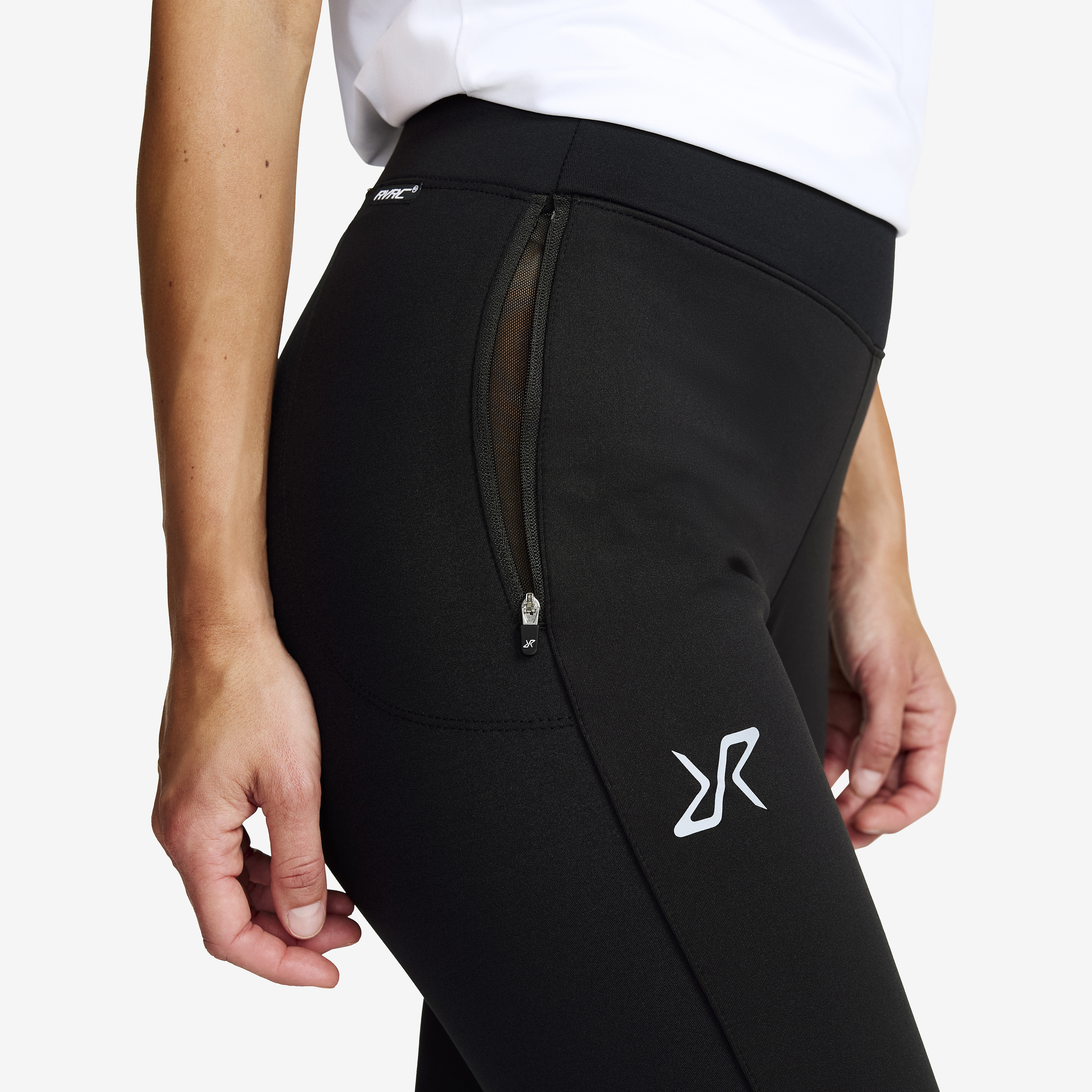 Pace Wind Tights Damen Black | RevolutionRace