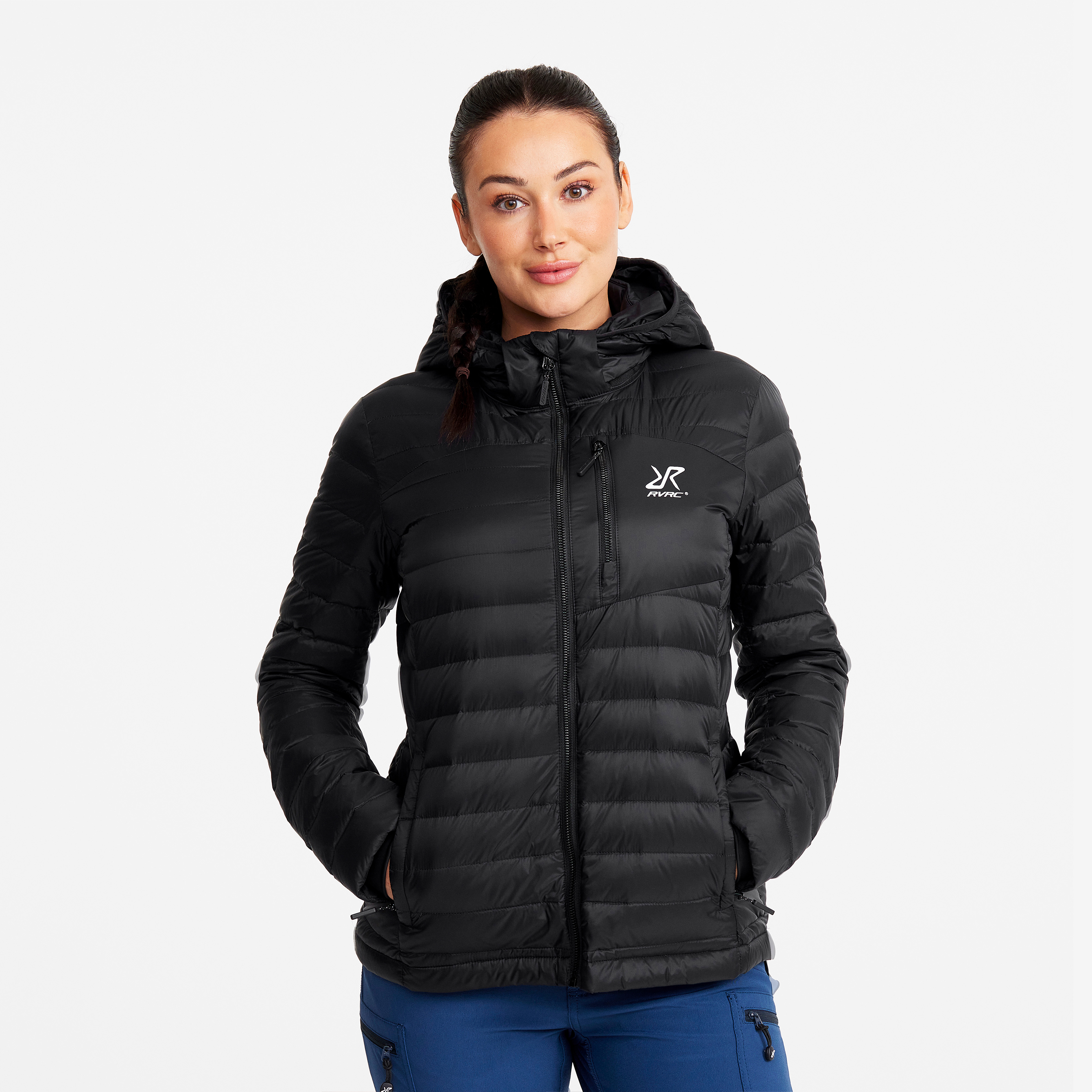 Helium Down Jacket Black Naiset