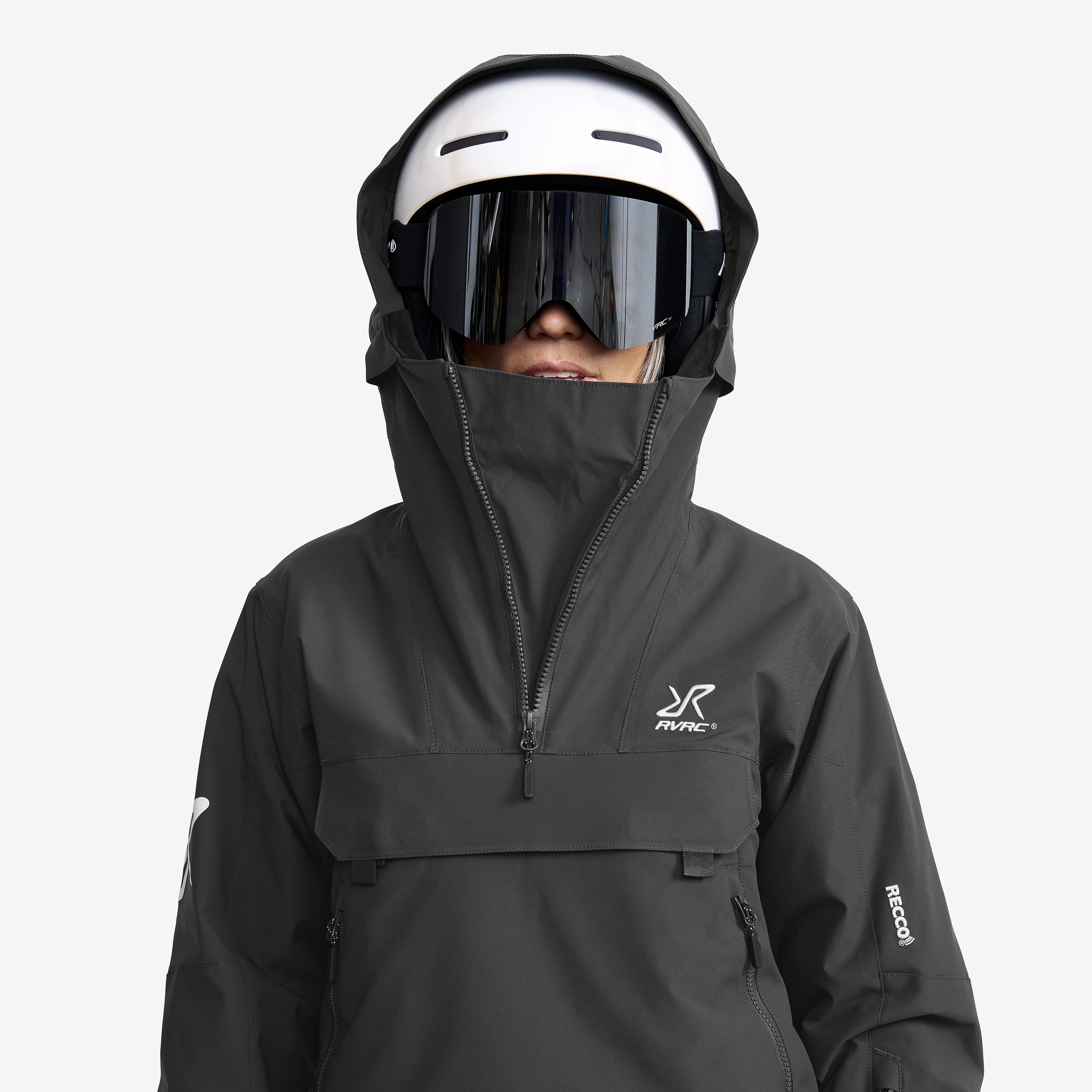 AccXel Insulated 2L Ski Anorak Women Anthracite | RevolutionRace
