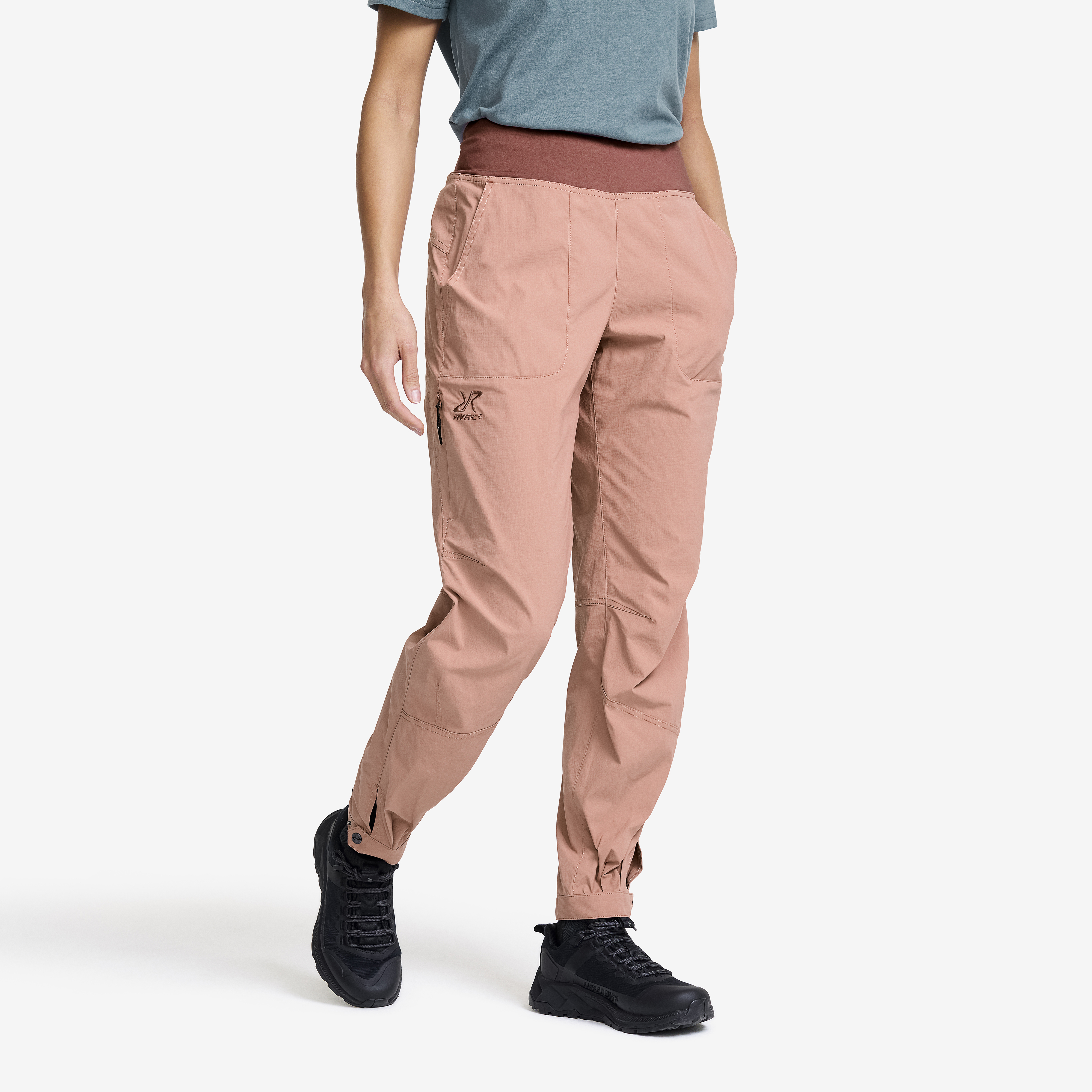 Breezy Ankle Outdoor Pants Dam Nostalgia Rose, :S