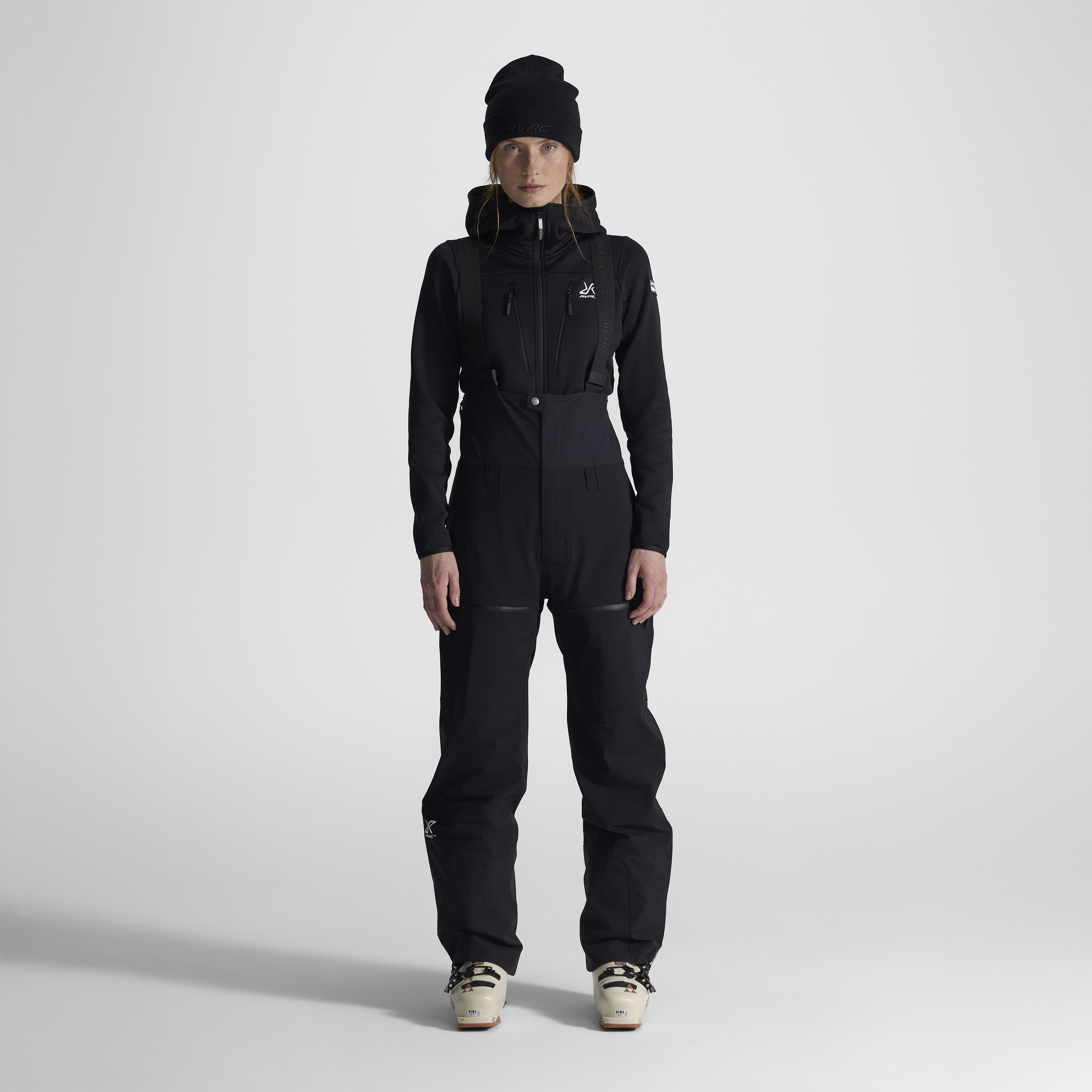 Ultra 3L Shell Bib Dam Black, :XL