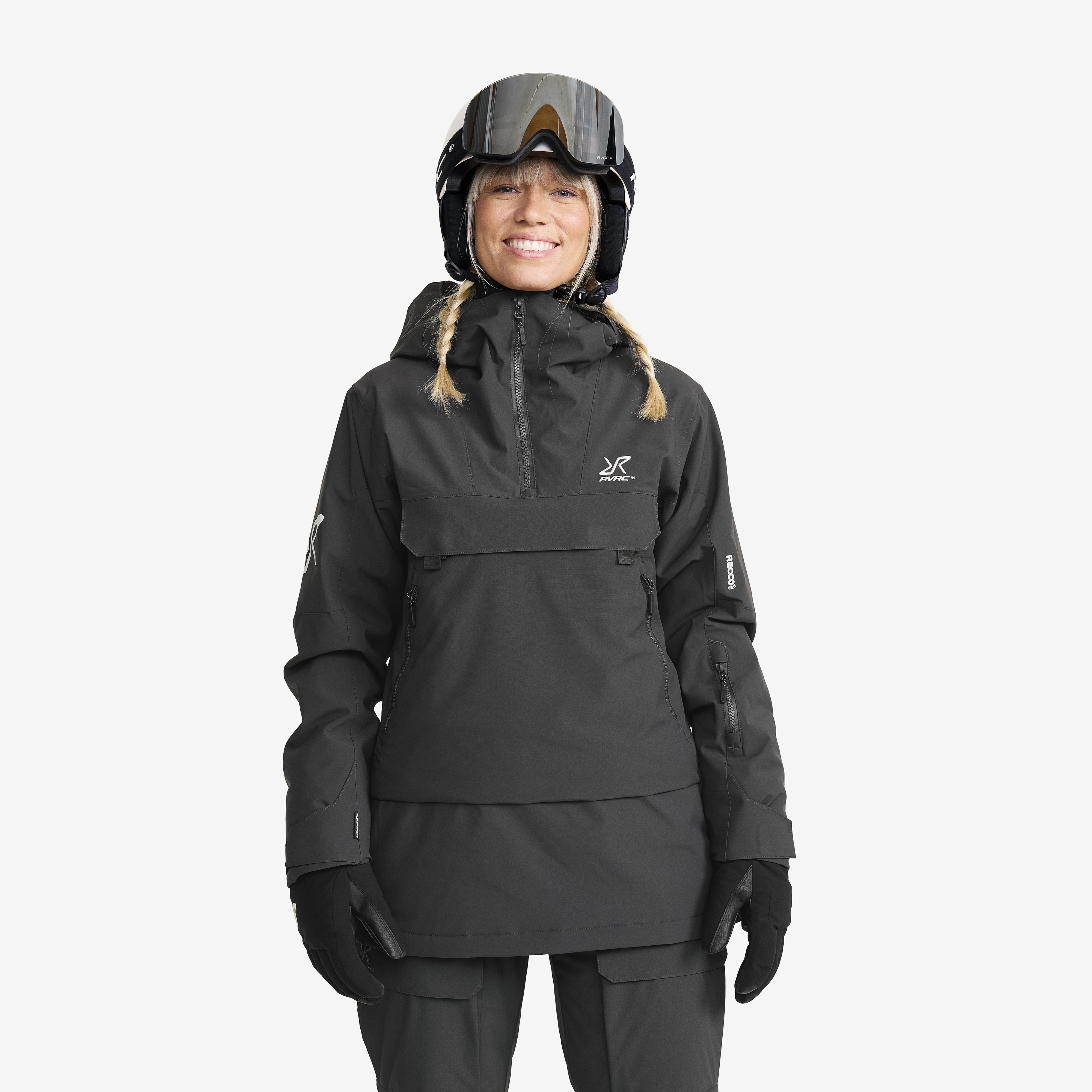 AccXel Insulated 2L Ski Anorak Anthracite Damen, 