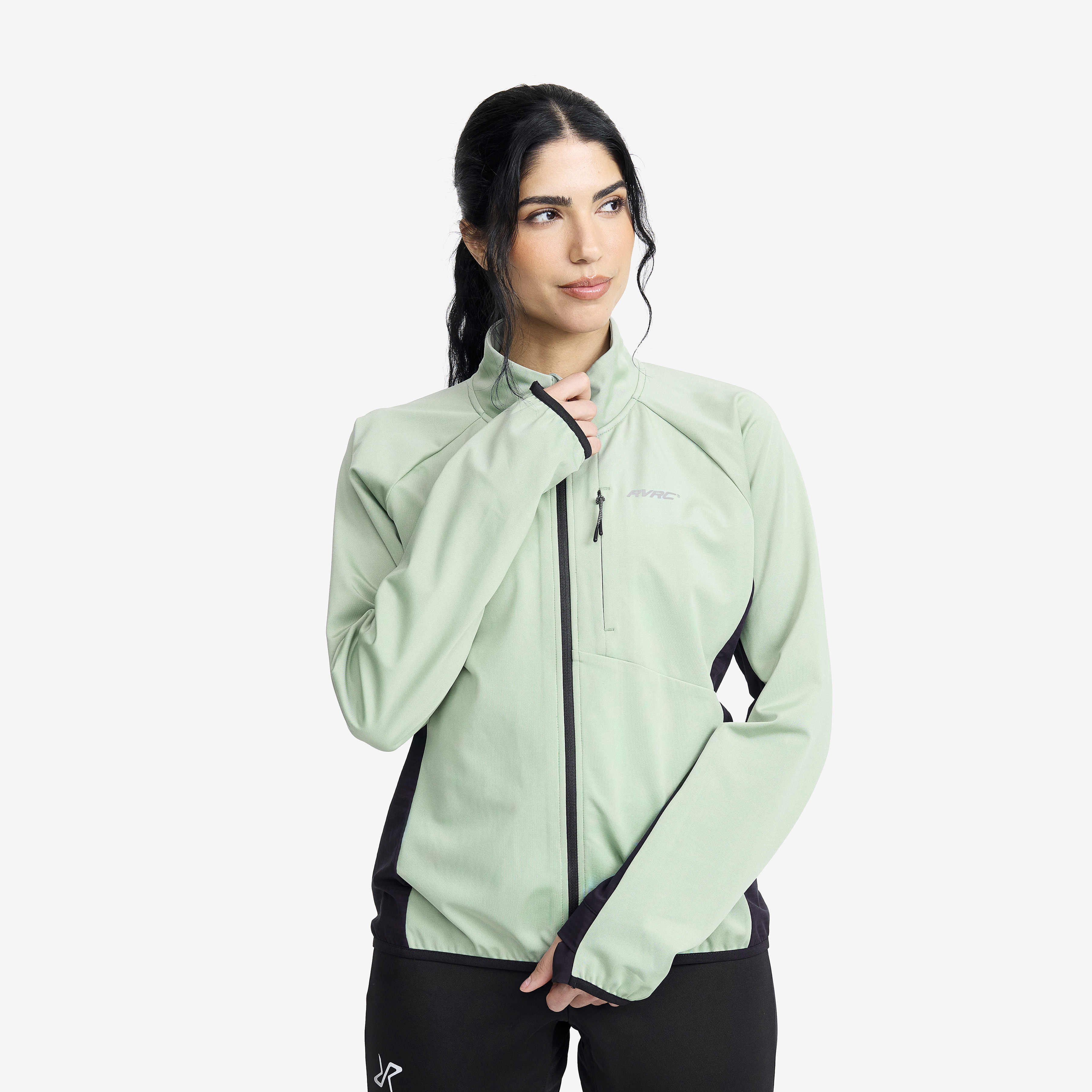 Pace Wind Jacket Iceberg Green Donna