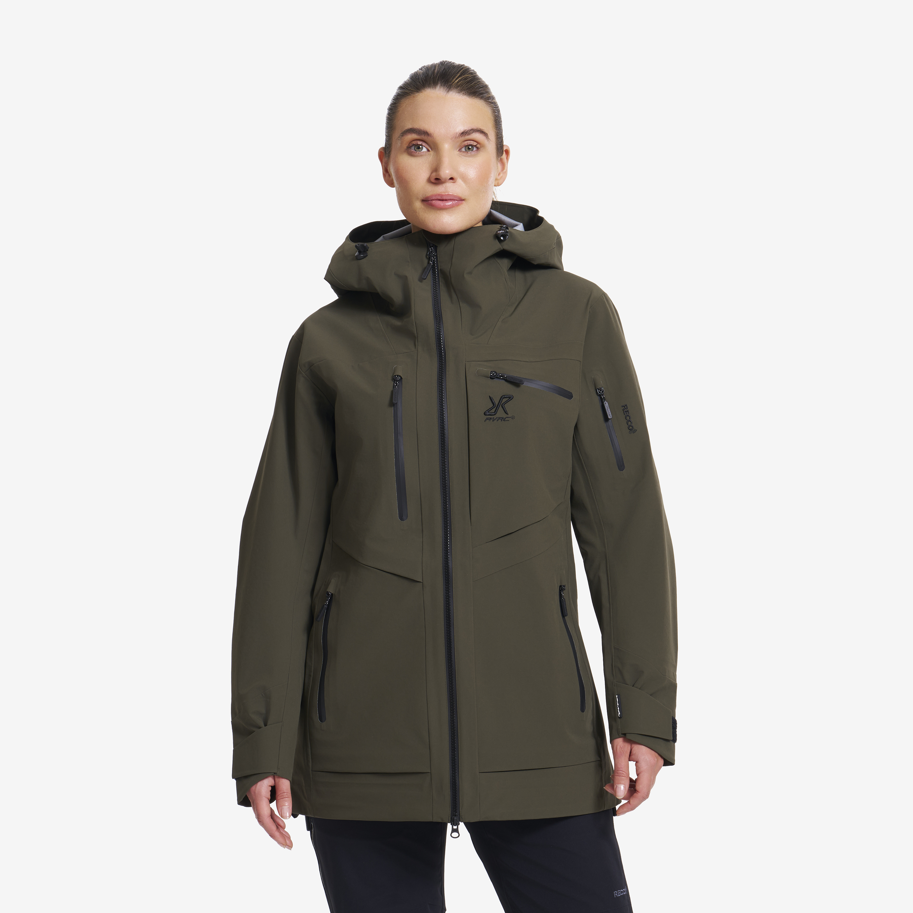 Cyclone Long 3L Jacket Forest Night Femme,