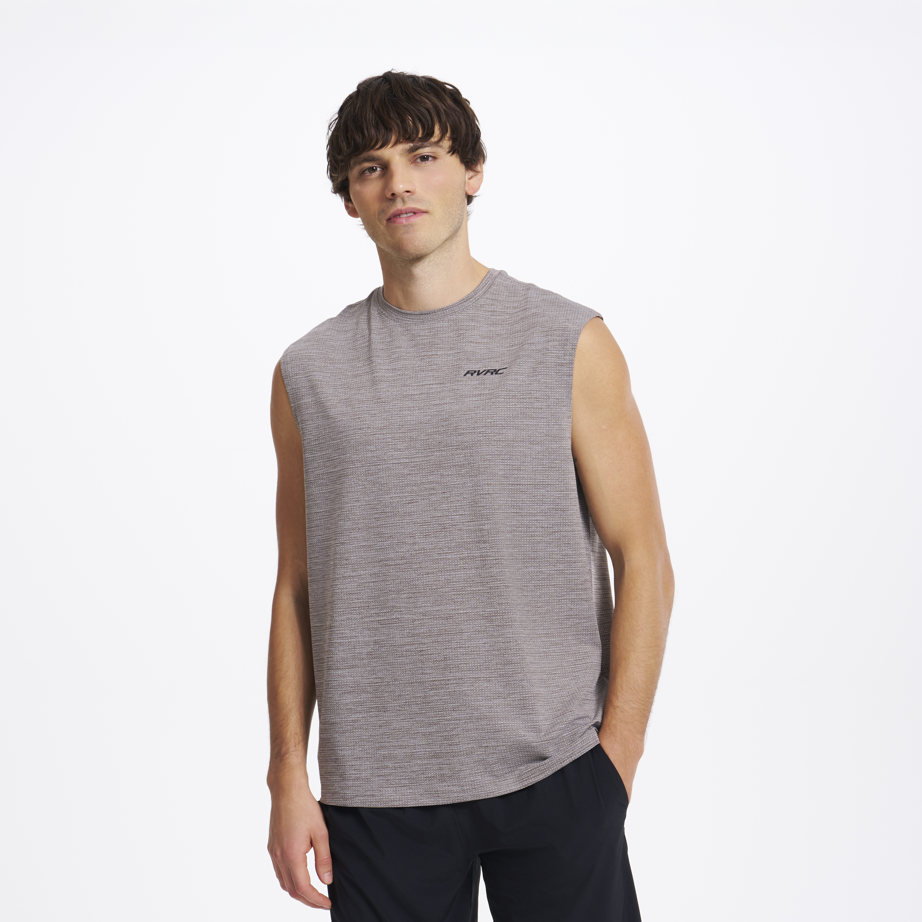 Charge Active Tank Top Morel Grey Herren,