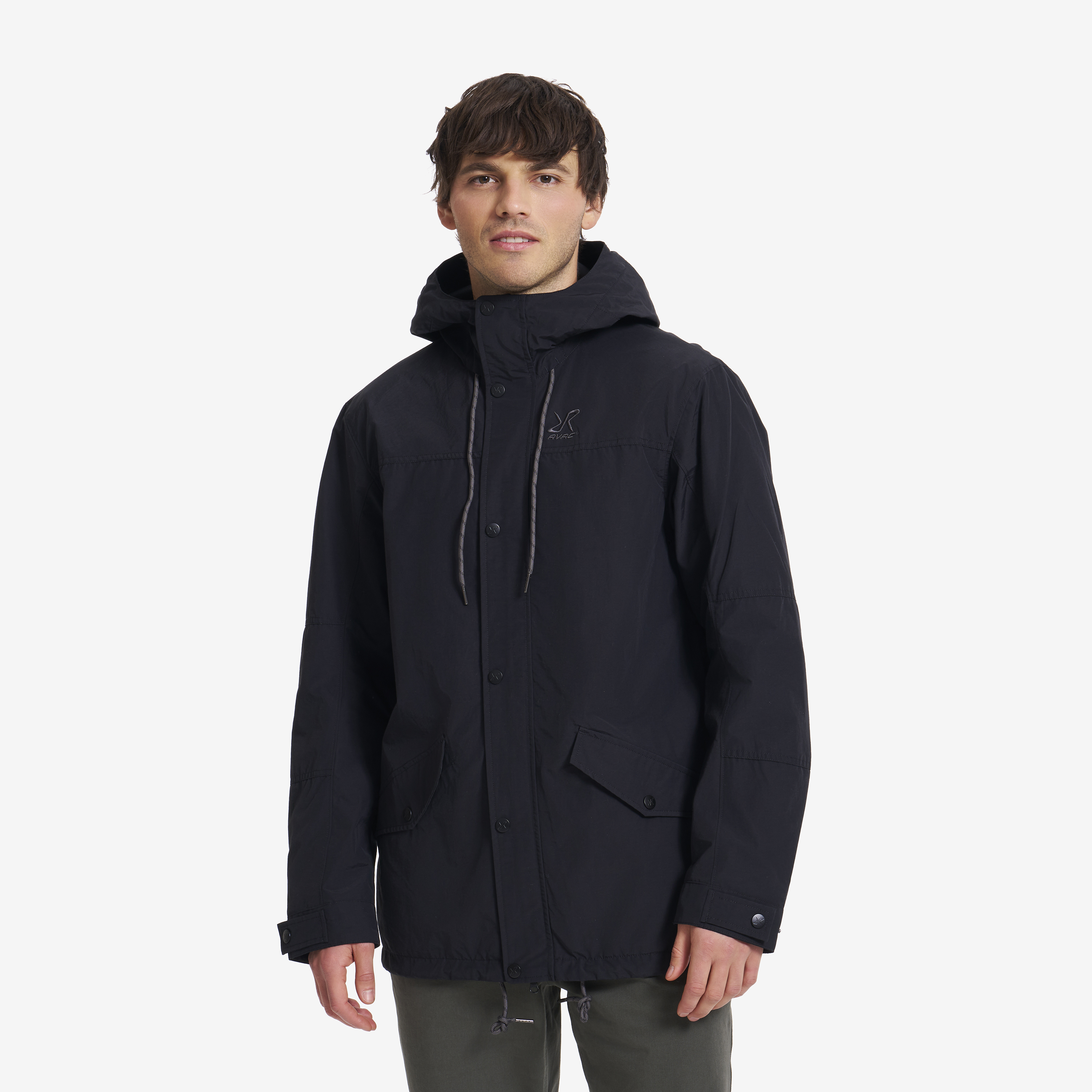 Shalloon Jacket Herr Black, :3XL