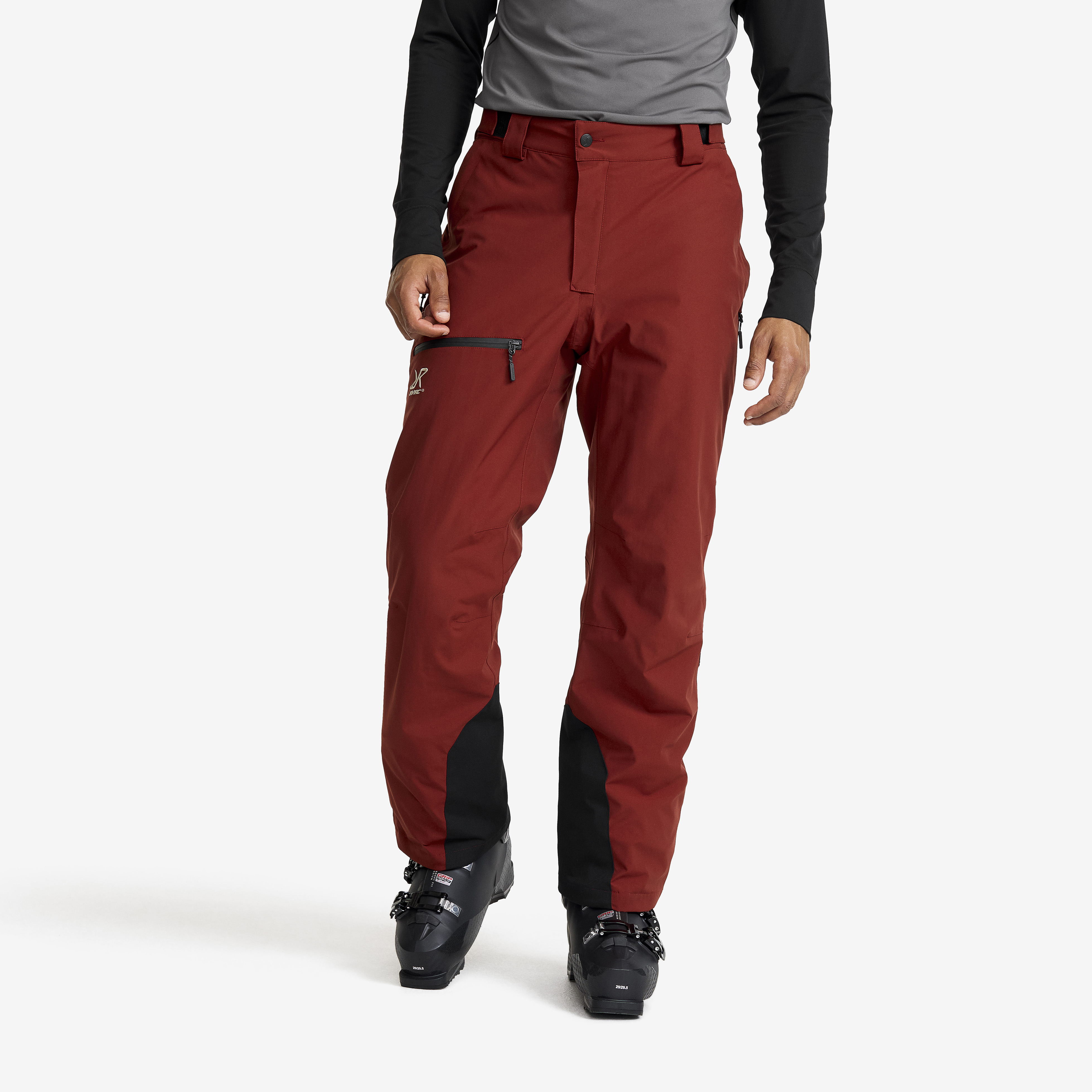 AccXel Insulated 2L Snow Pants Herr Fired Brick, :3XL