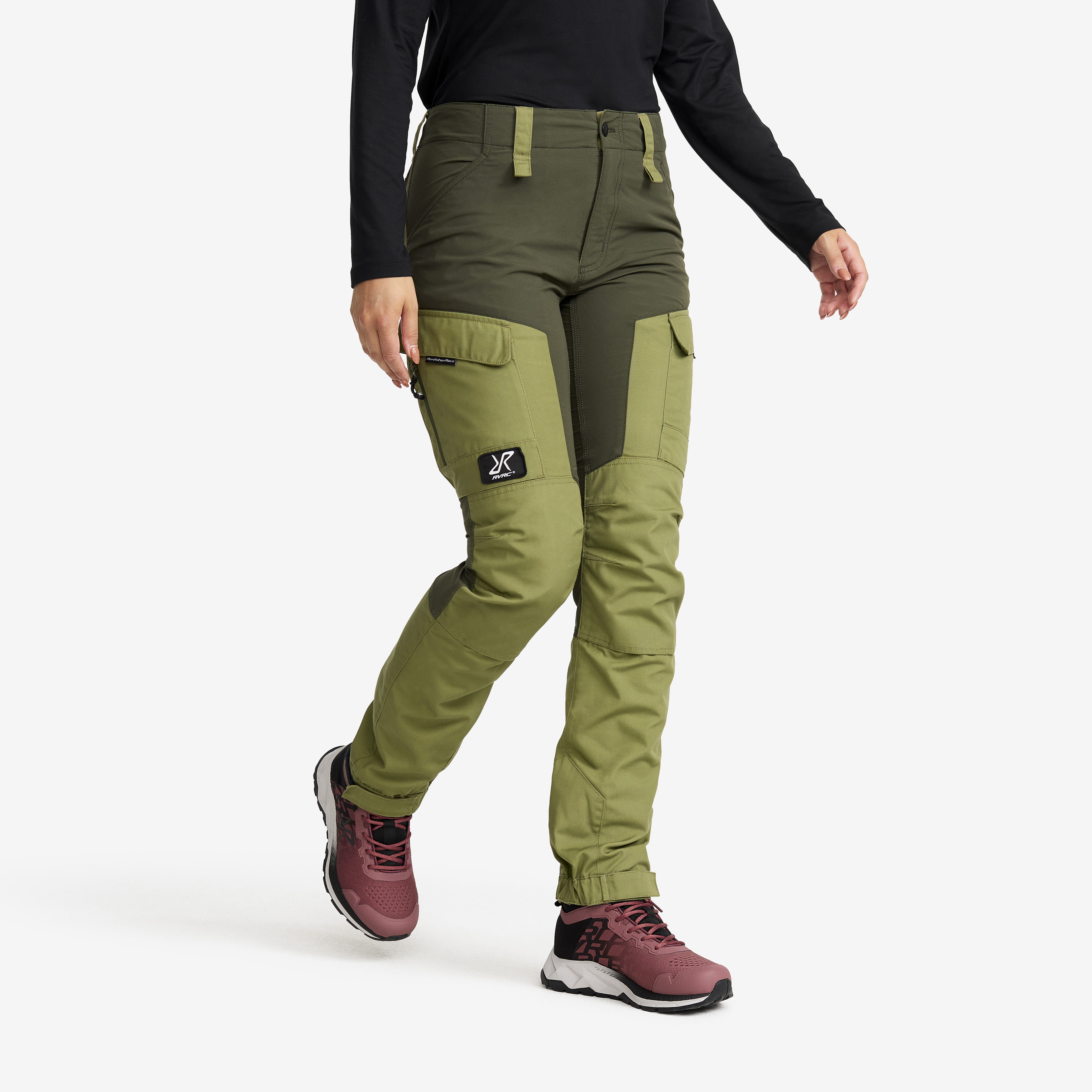 RVRC GP Pants Deep Depths/Pine Green Dames