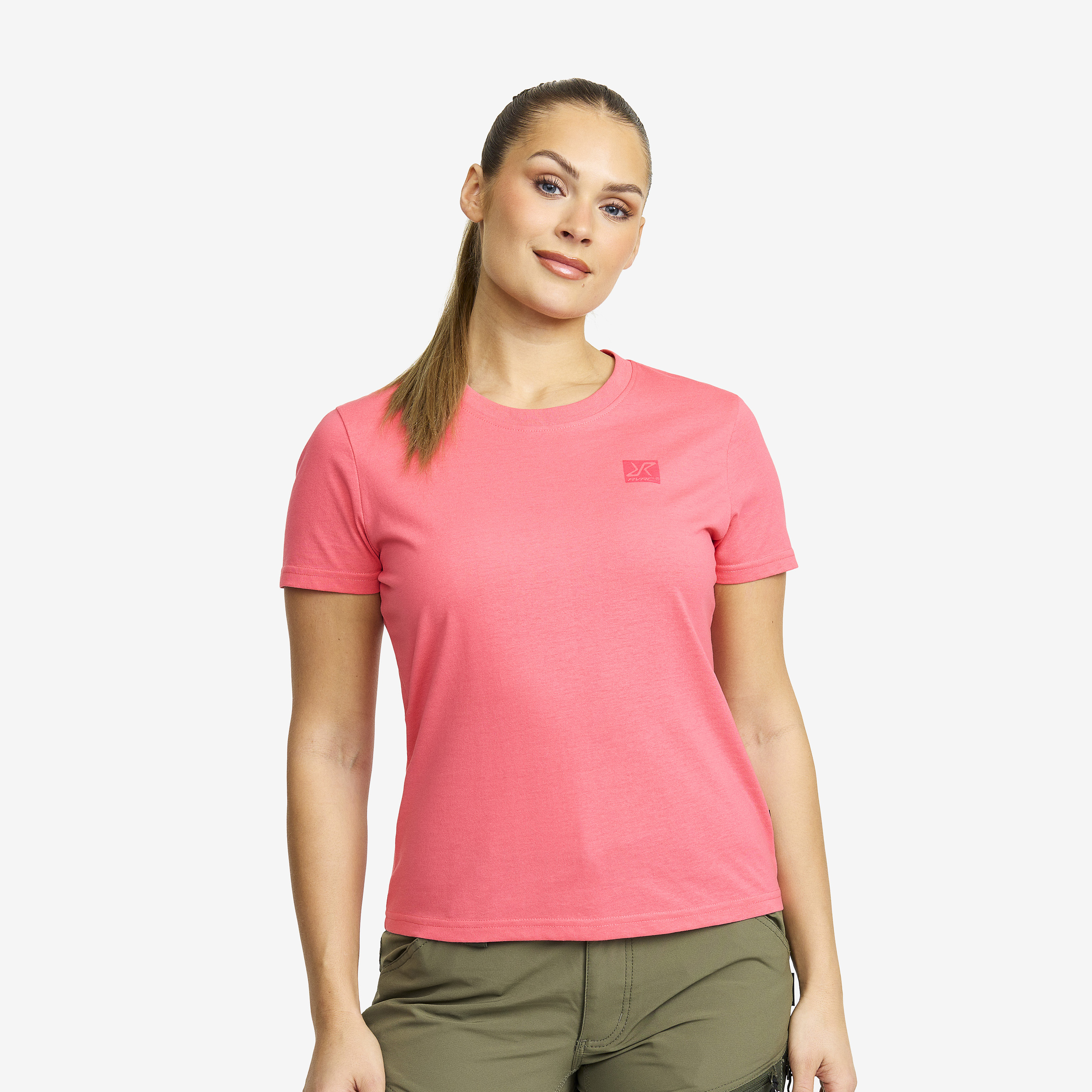 Easy Slim Fit T-shirt  Bubblegum Mujeres