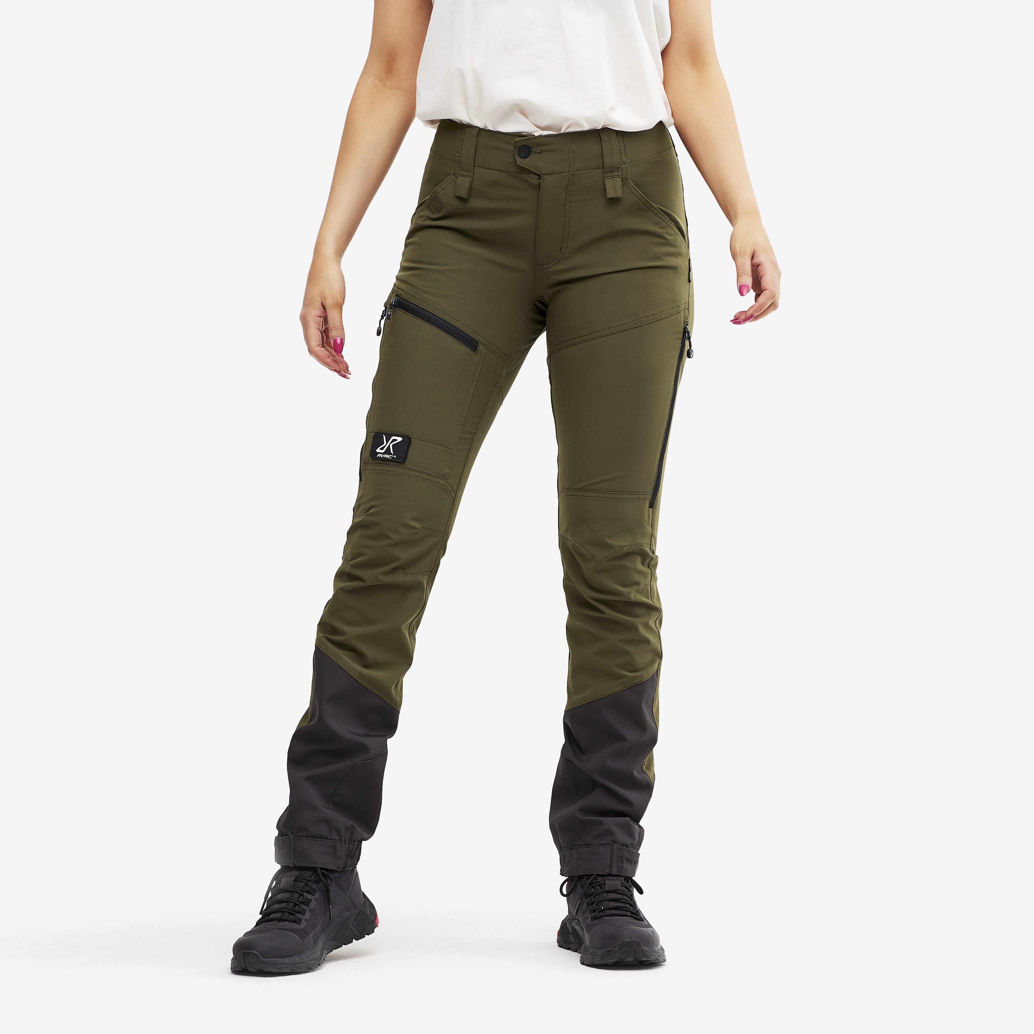 Silence Pants Dark Olive Damen