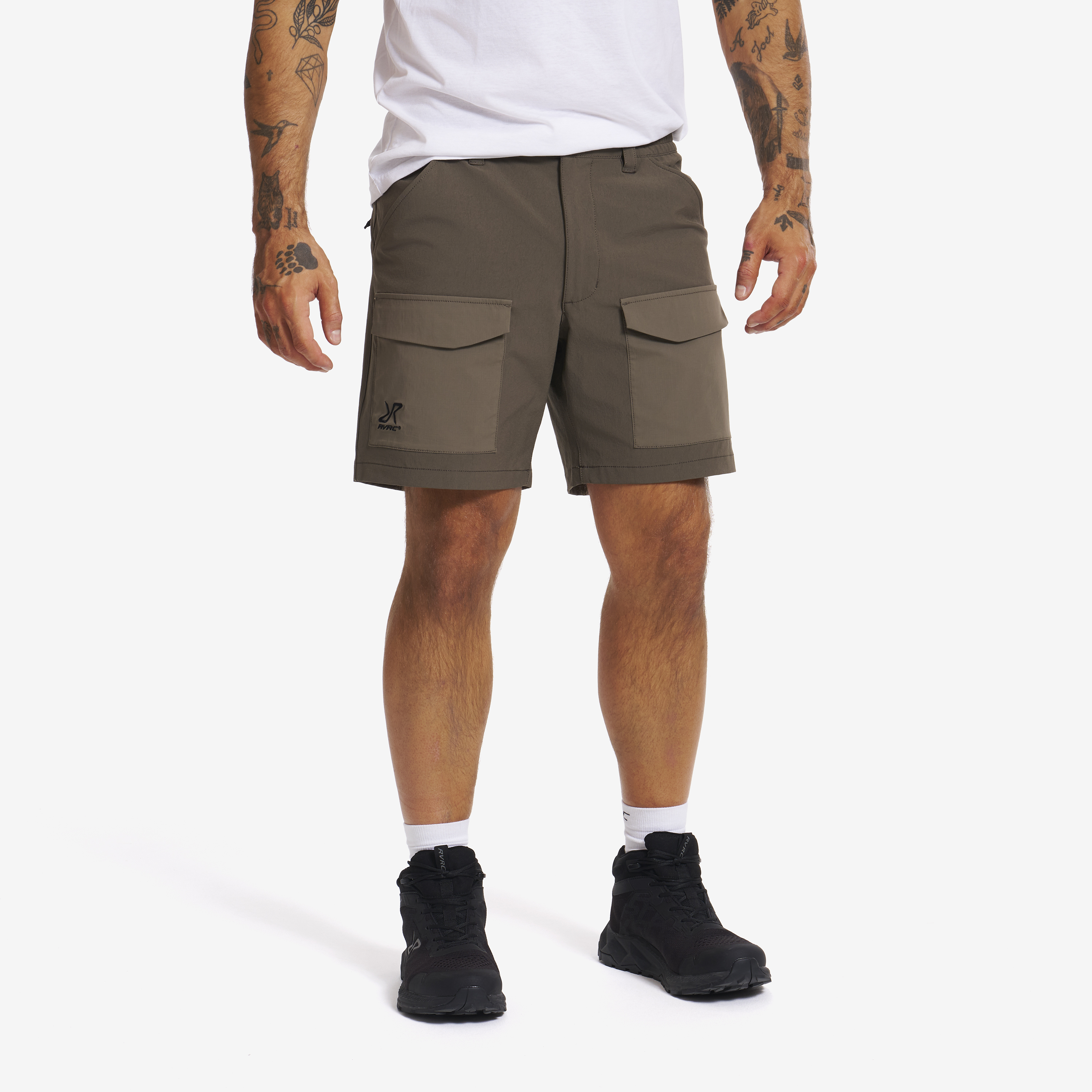 Coast Cargo Shorts Light Moss Gray Herr, 