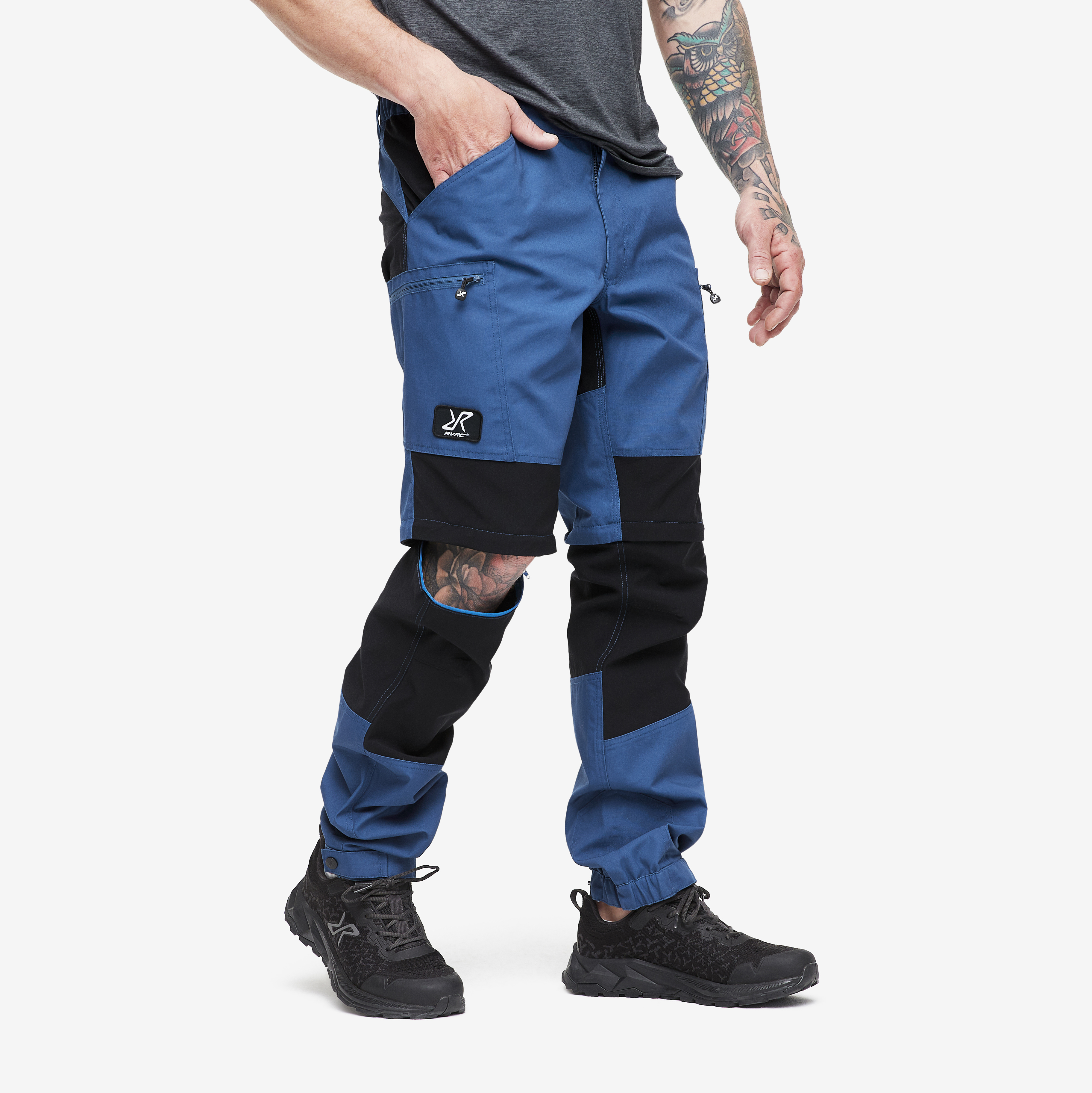 Nordwand Pro Zip-off Pants Dark Blue Meestele