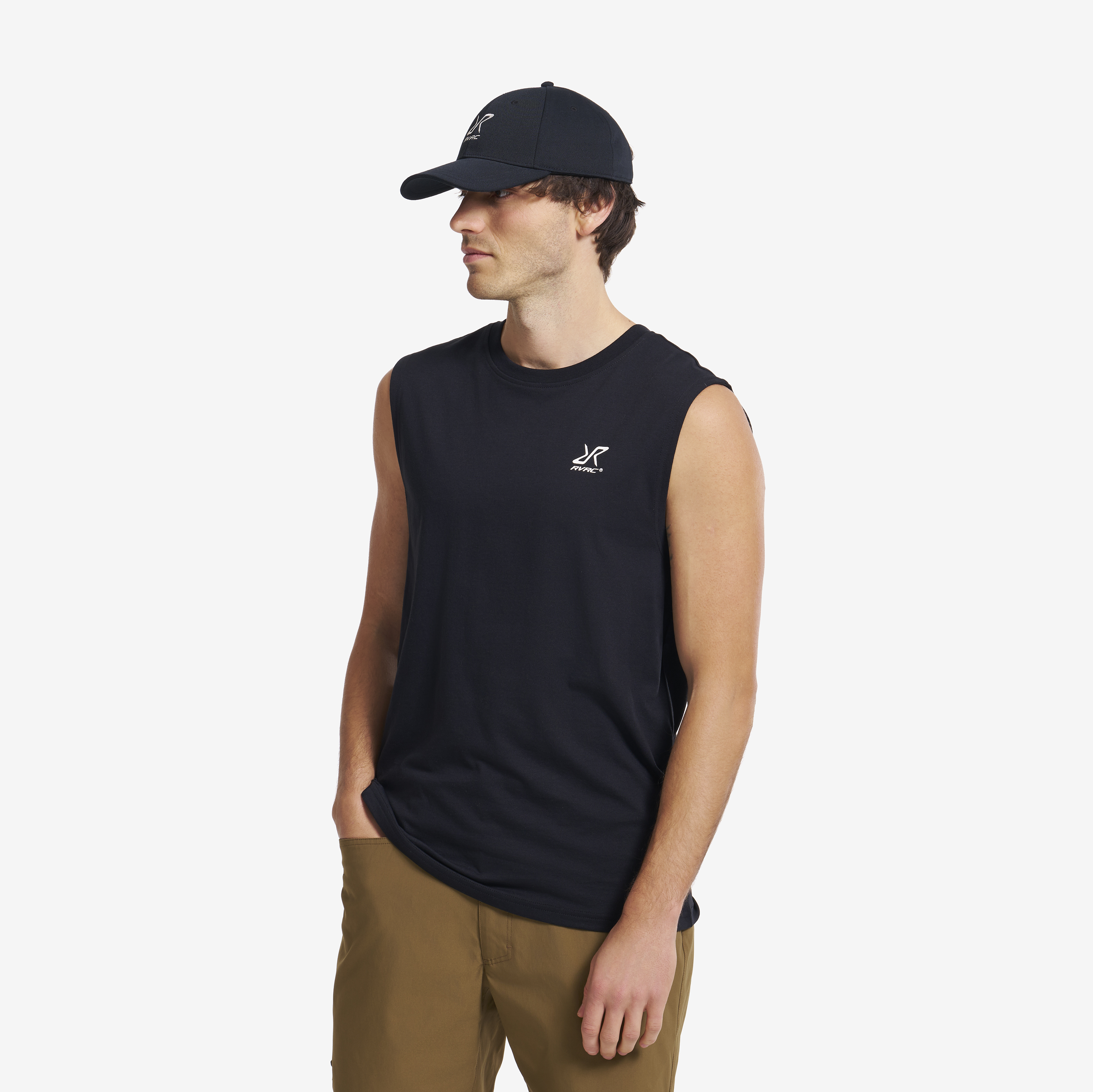 Easy Tank Top Black Men, 