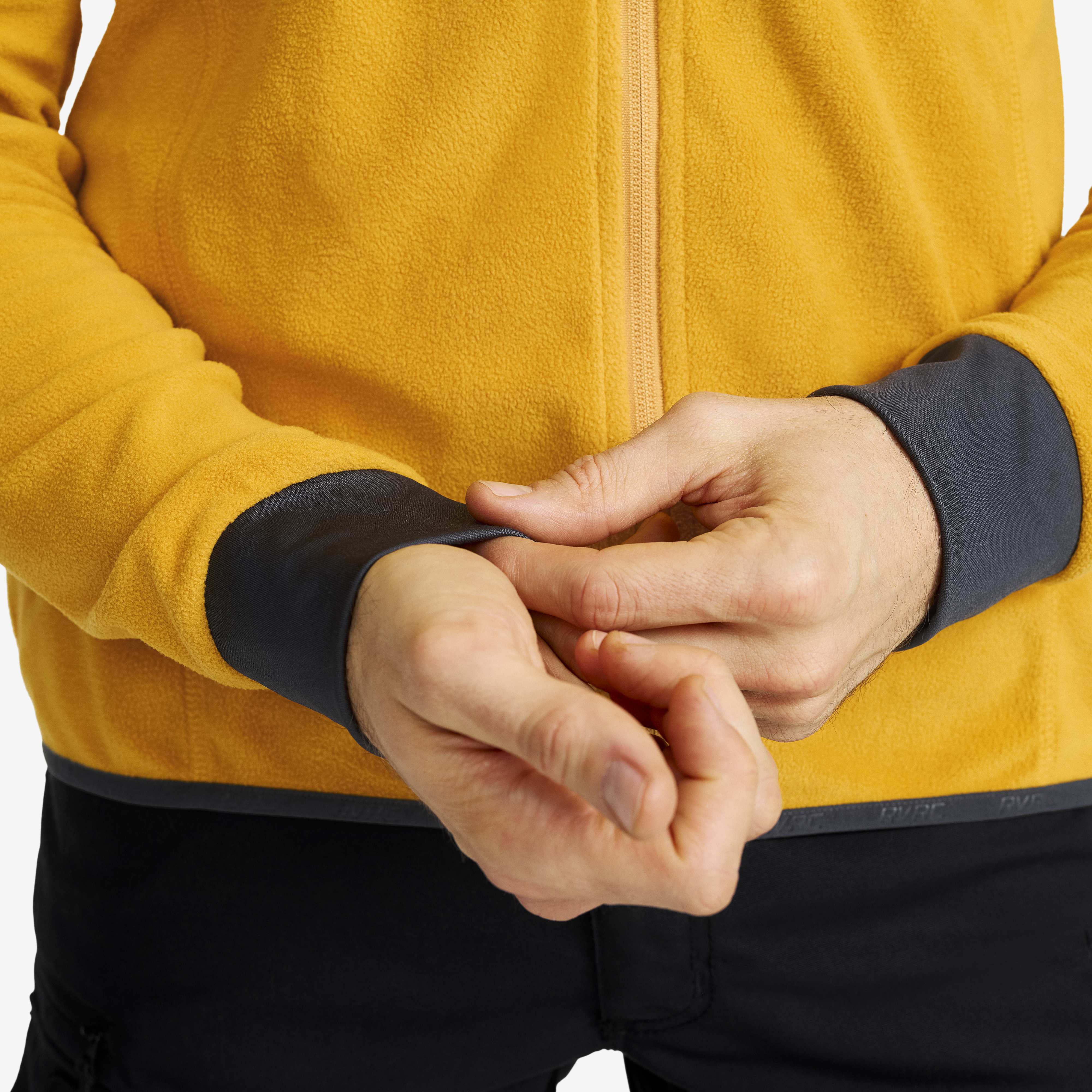 Trekker Hoodie Men Nugget Gold | RevolutionRace