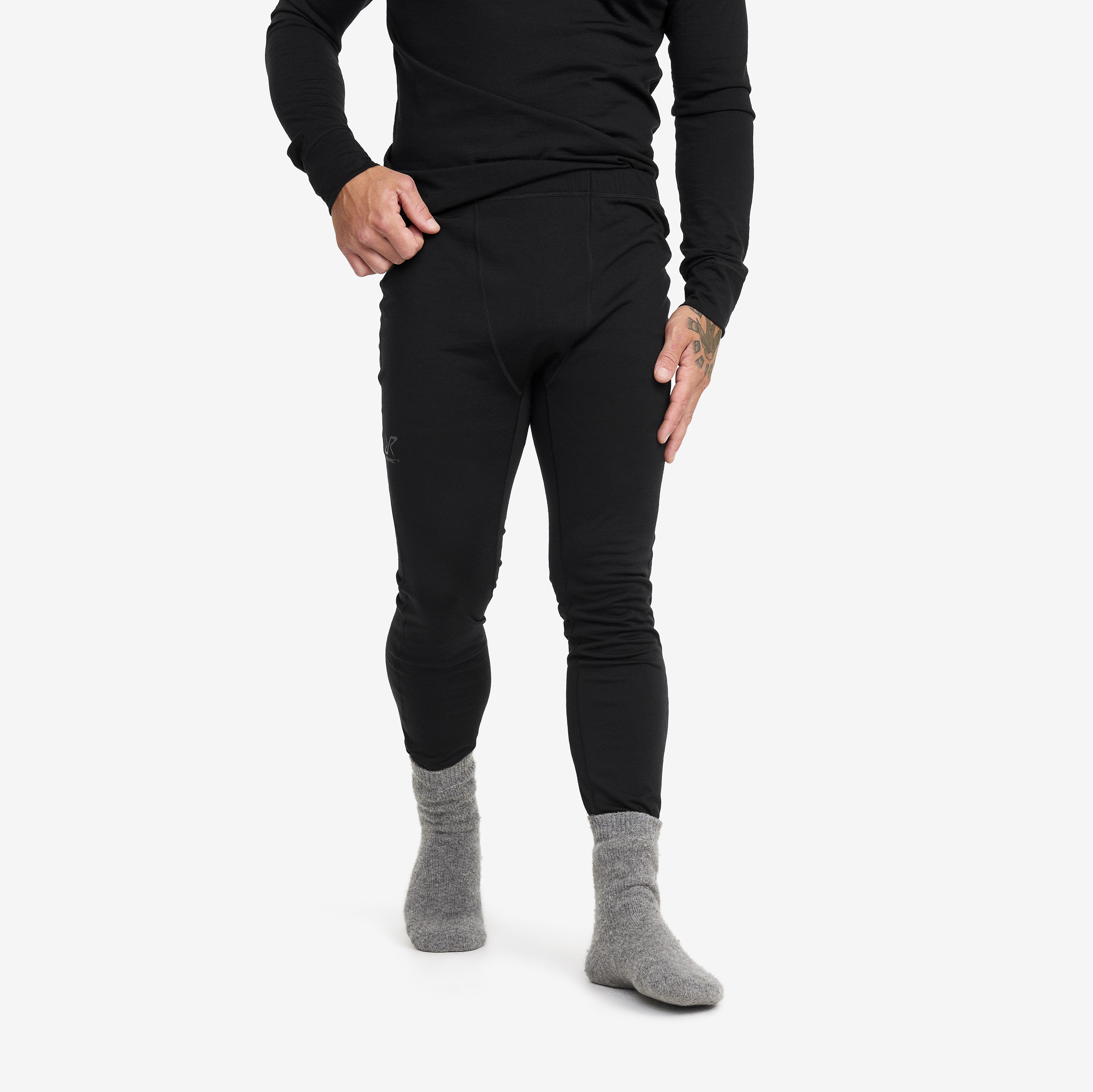 Mount Merino Pants Miehet Black RevolutionRace Mount Merino Pants Miehet Black RevolutionRace