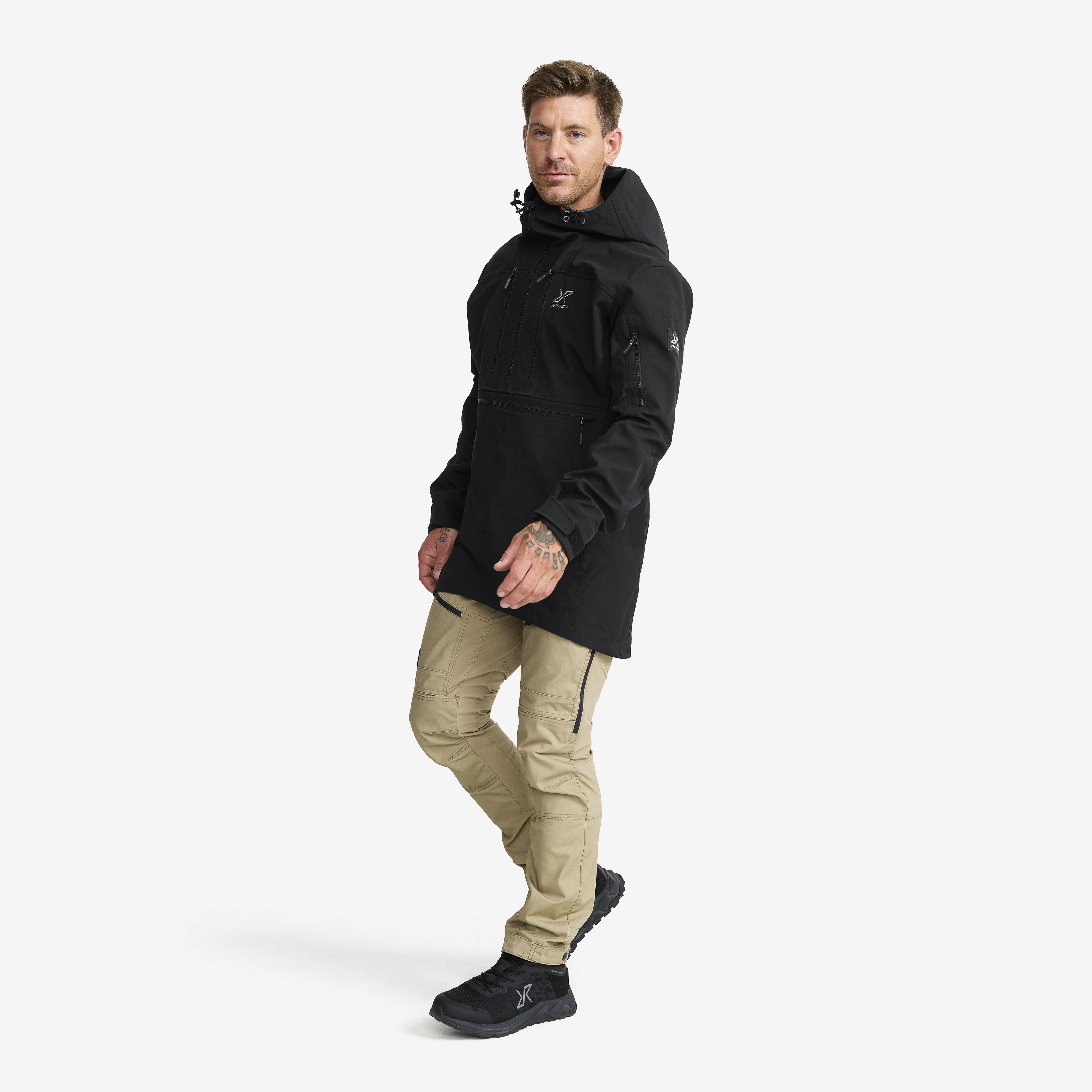 Outdoor Anorak Men Black | RevolutionRace