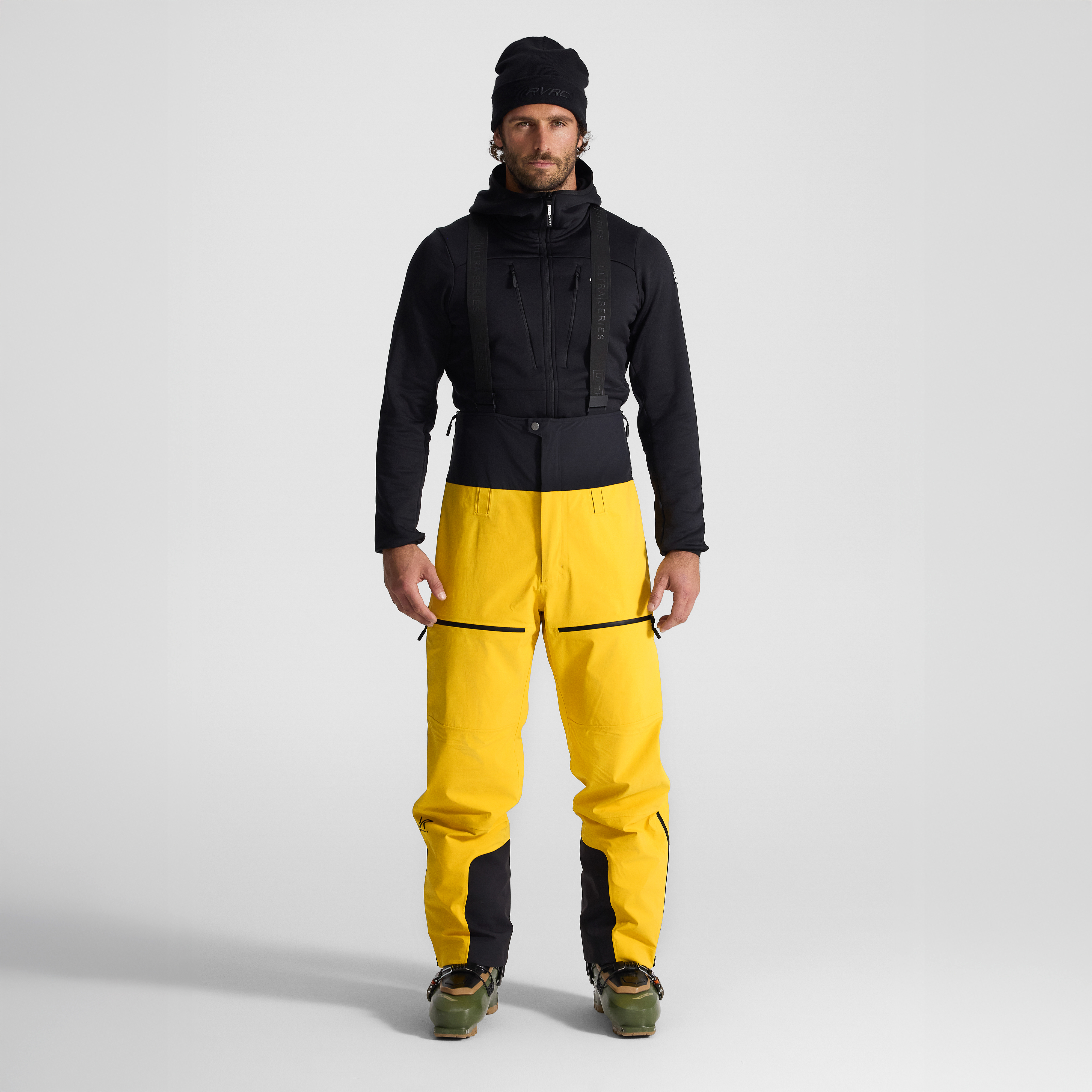 Ultra 3L Shell Bib Yellow Herren, 