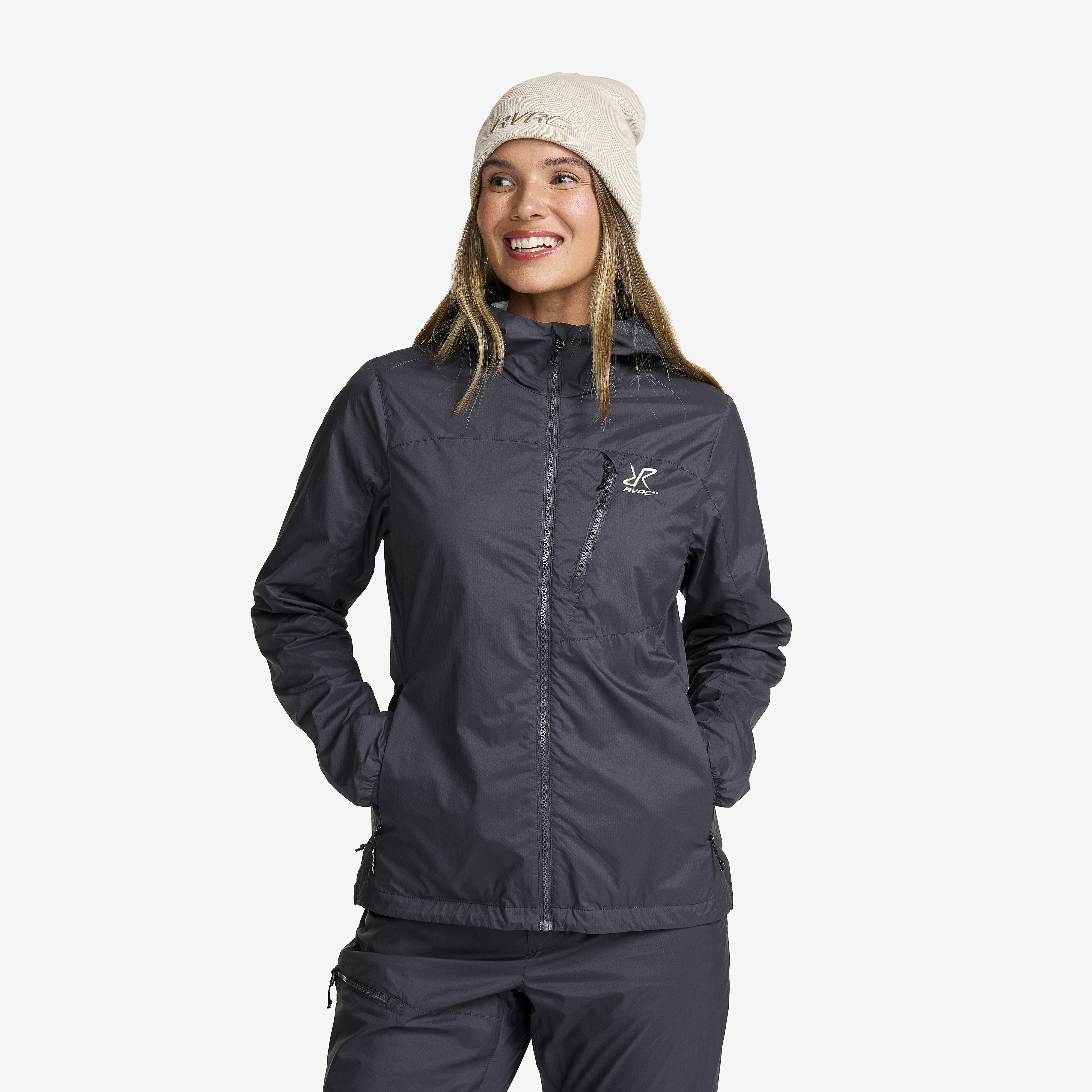 Brisk Tech Fleece-lined Jacket Dam India Ink, :M
