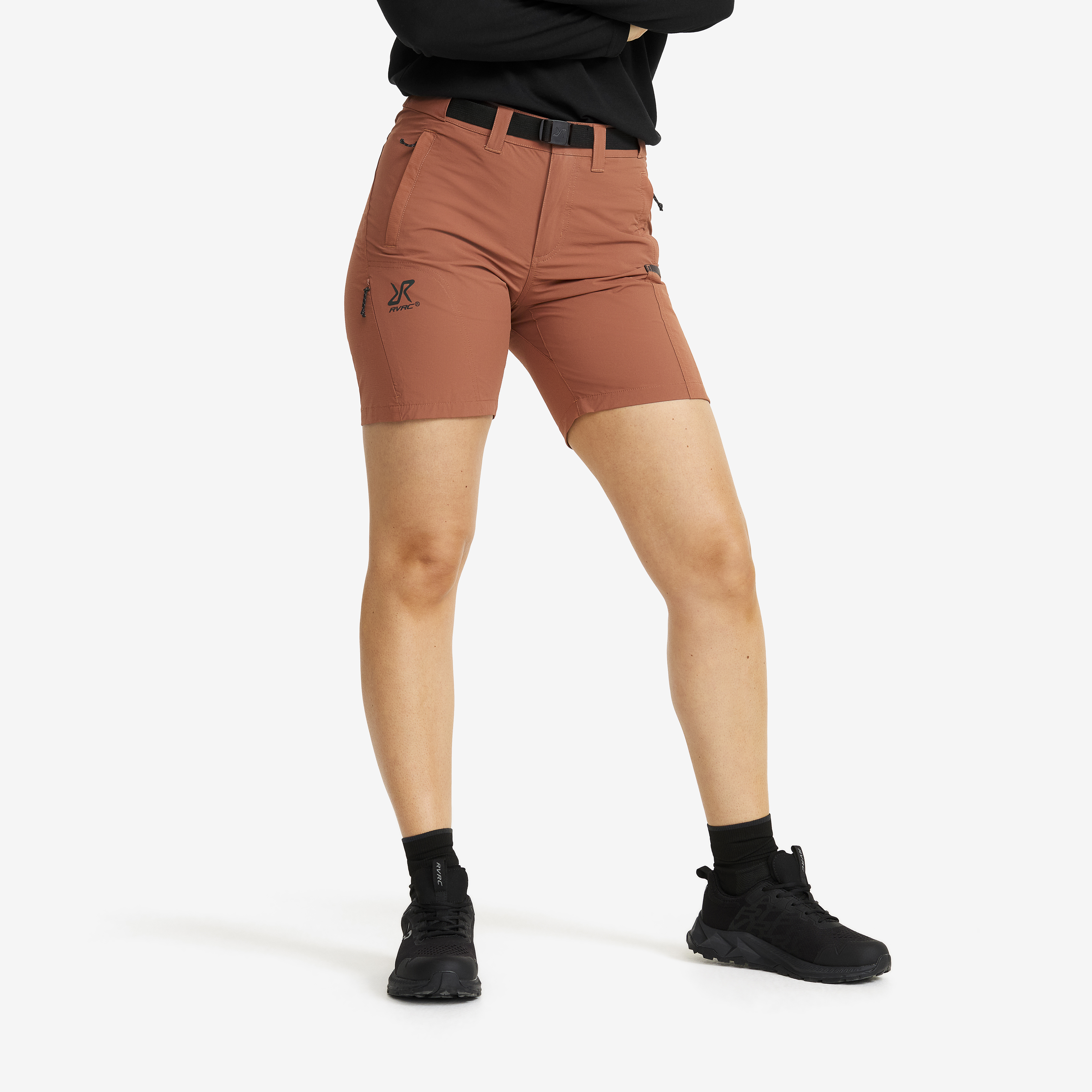 Elevate Pro Hiking Shorts Pink Mahogany Damskie,