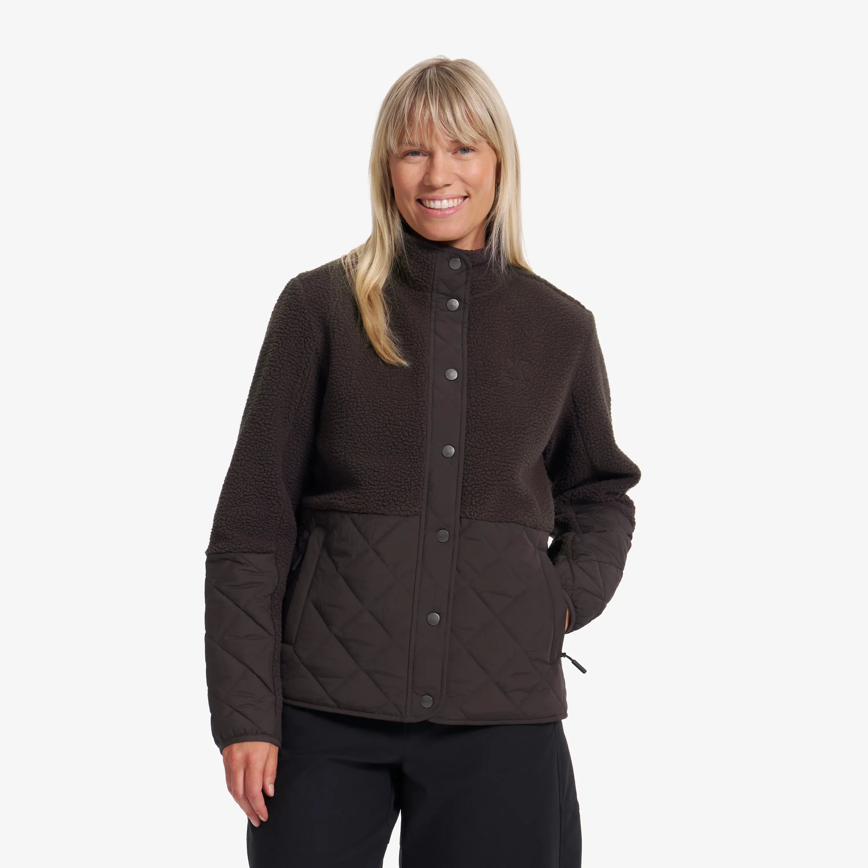 Canyon Hybrid Pile Fleece Espresso/Chocolate Brown Women, 