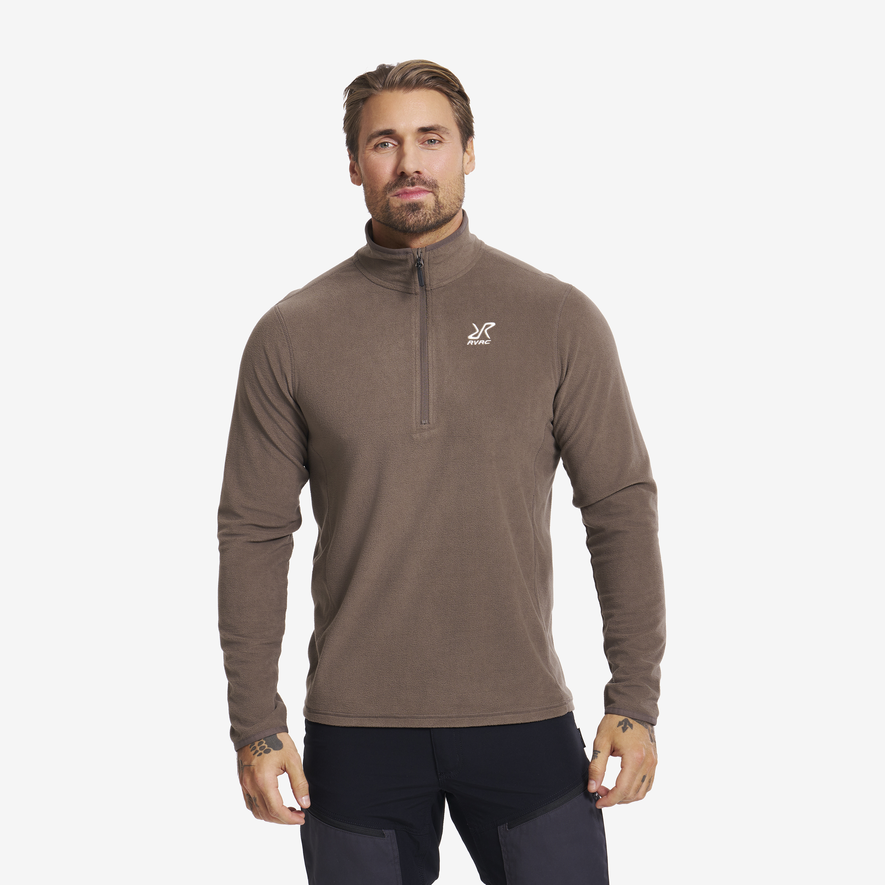 Hiker Half-zip Fleece Herre Morel