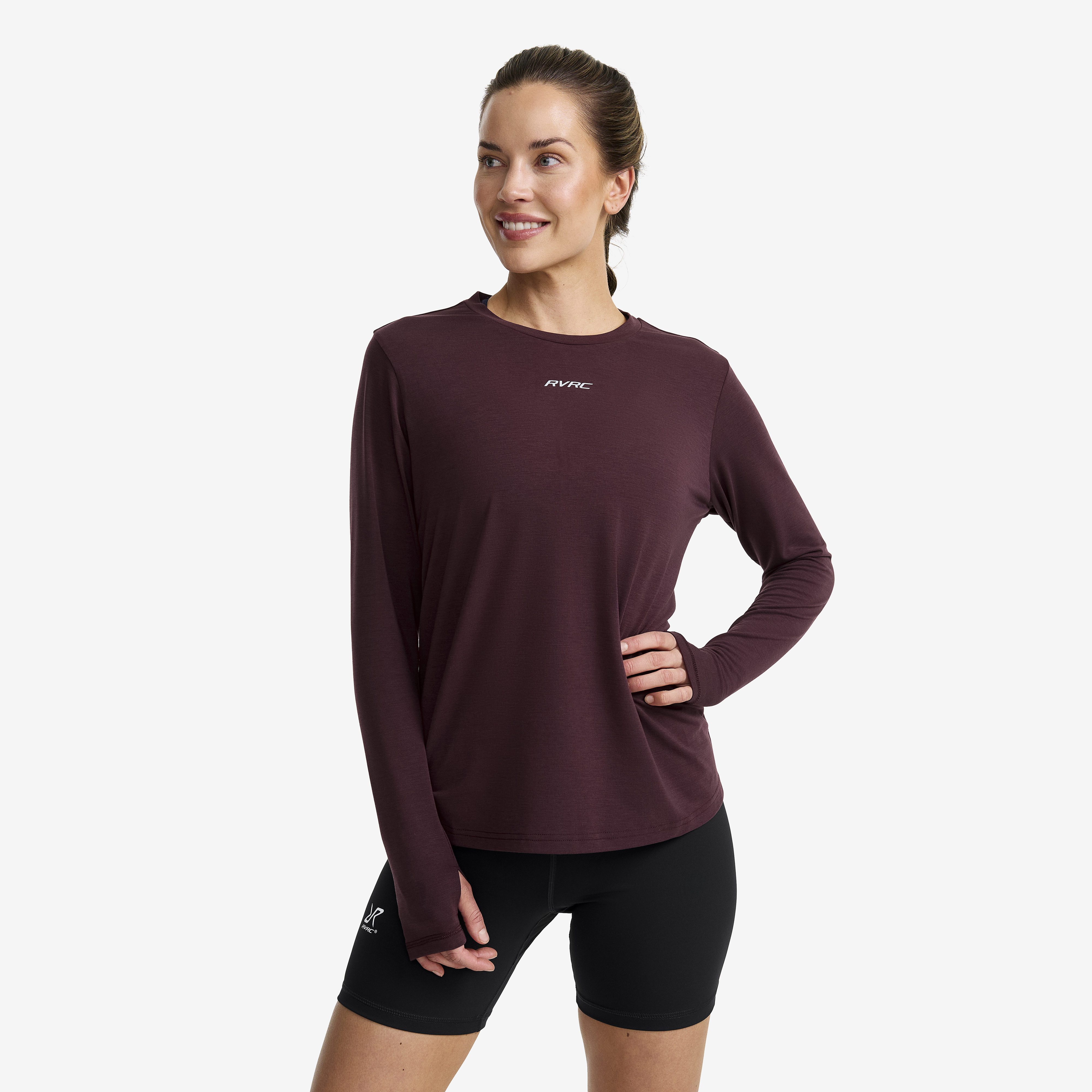 Progress Active Soft Long-sleeved T-shirt Winetasting Femme, 